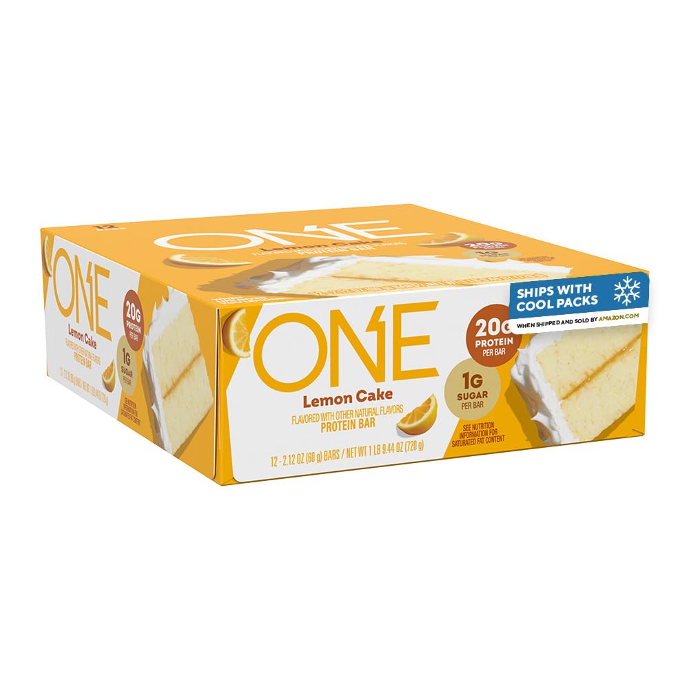 ONE Protein Bars, Sampler Variety Pack, Gluten Free with 20g Protein and 1g Sugar, Pantry Staples, 2.12 oz (8 Count)