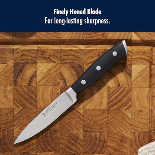 HENCKELS Forged Accent Razor-Sharp 2-pc Paring Knife Set, German Engineered Informed by 100+ Years of Mastery,Black