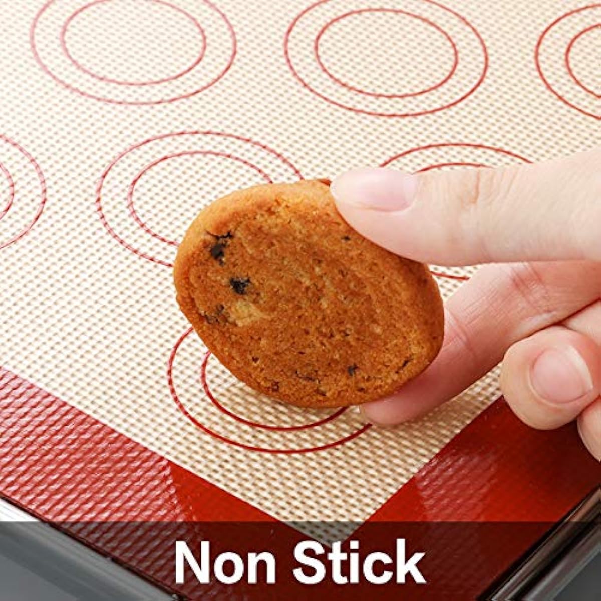 Stainless Steel Baking Sheet Tray Cooling Rack with Silicone Baking Mat Set, Cookie Pan with Cooling Rack, Set of 9 (3 Sheets + 3 Racks + 3 Mats), 10/12/16 Inch, Easy Clean