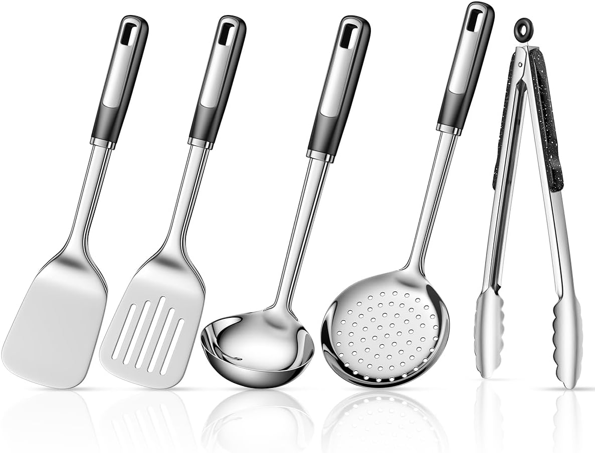 11‑Piece Stainless Steel Kitchen Utensil Set – Premium Thickened Cooking Tools