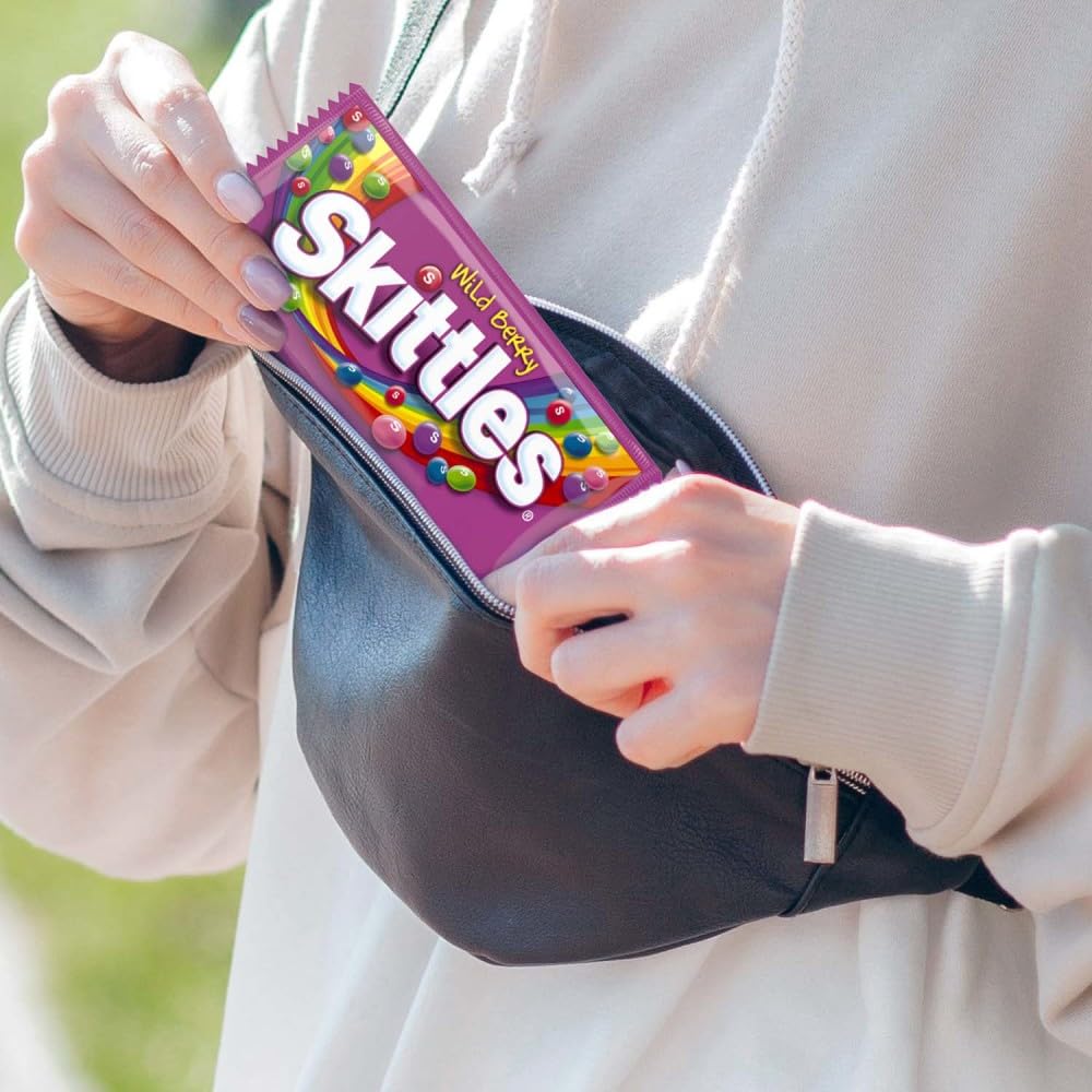 SKITTLES & Starbust Assorted Candy Variety Pack for Holidays, Gifts, Parties, Candy Assortment, 37.05 oz (18 Count) Bulk Box