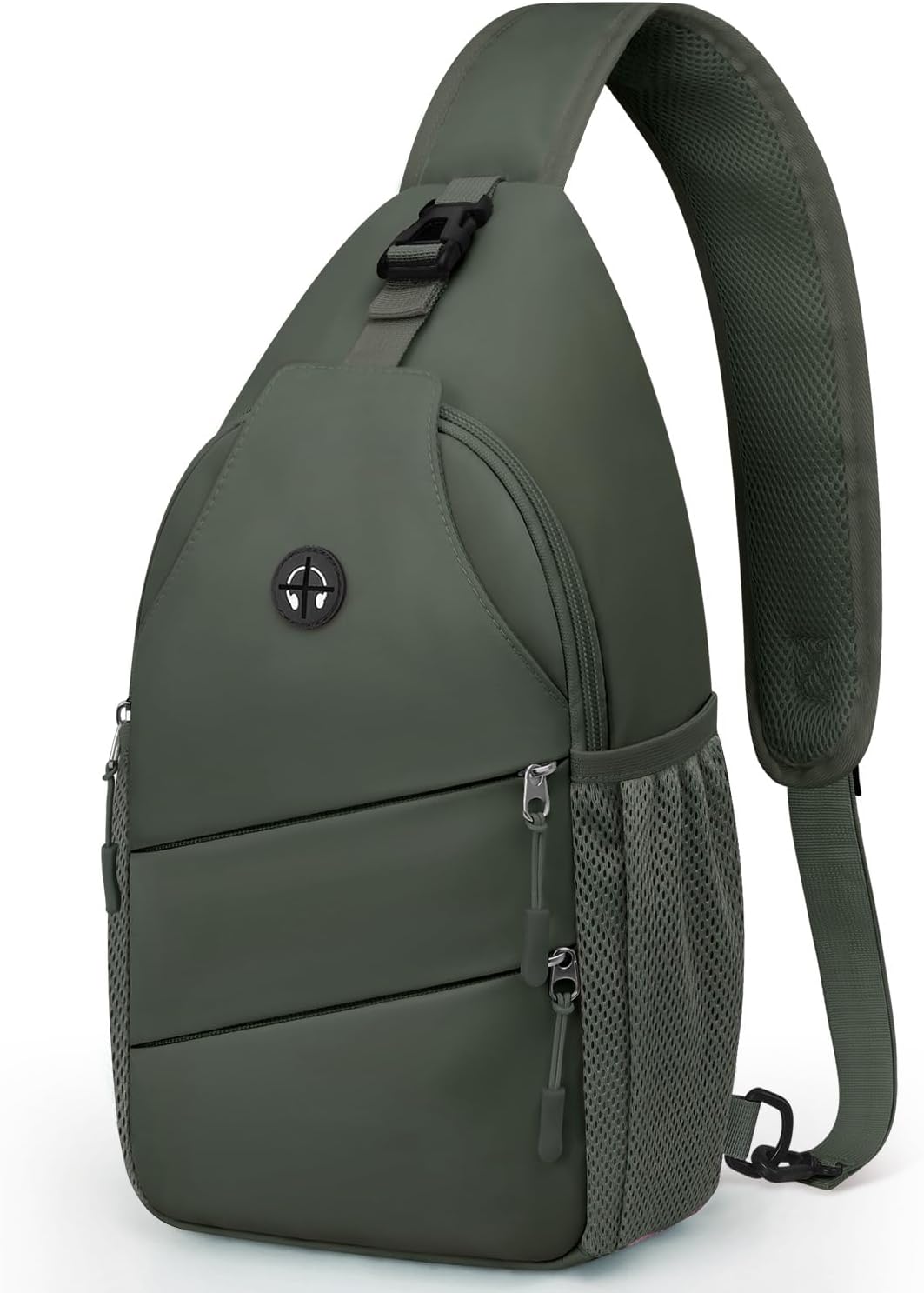 Crossbody Bags for Women Men Trendy Sling Bag Bakpack Casual Chest Bag with Convertible Shoulder Strap