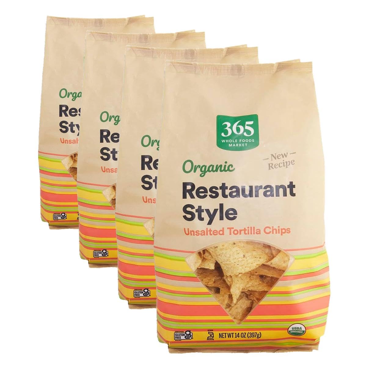 365 by Whole Foods Market, Organic White Corn Tortilla Chips, 12 Ounce
