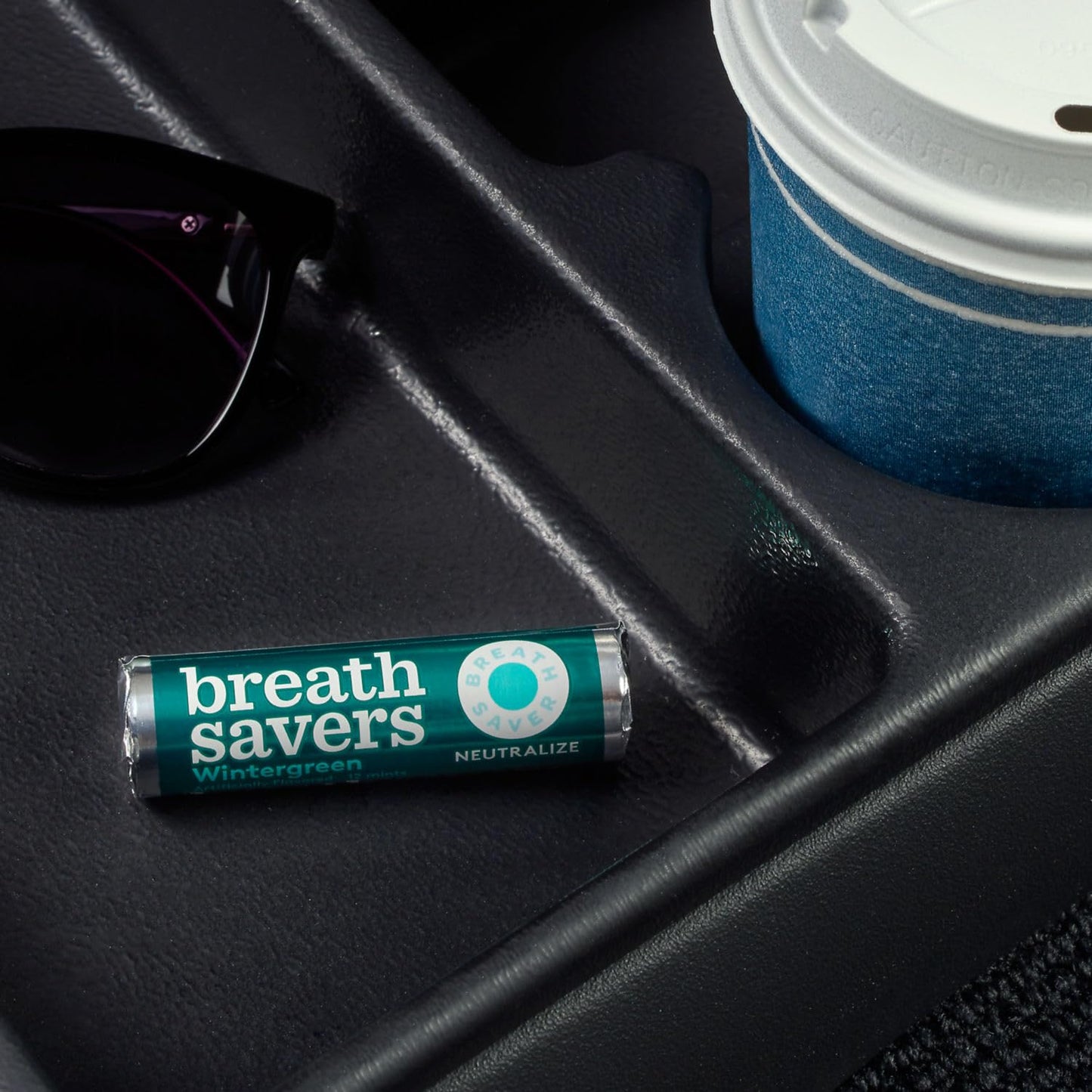 BREATH SAVERS Wintergreen Flavored Sugar Free Breath Mints Rolls, .75 oz (12 Count)