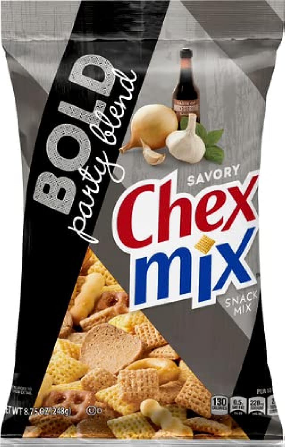 Chex Mix Snack Mix, Traditional Original Recipe, Multipack, Single Serve Snack Bags, 10 Ct, 17.5 oz