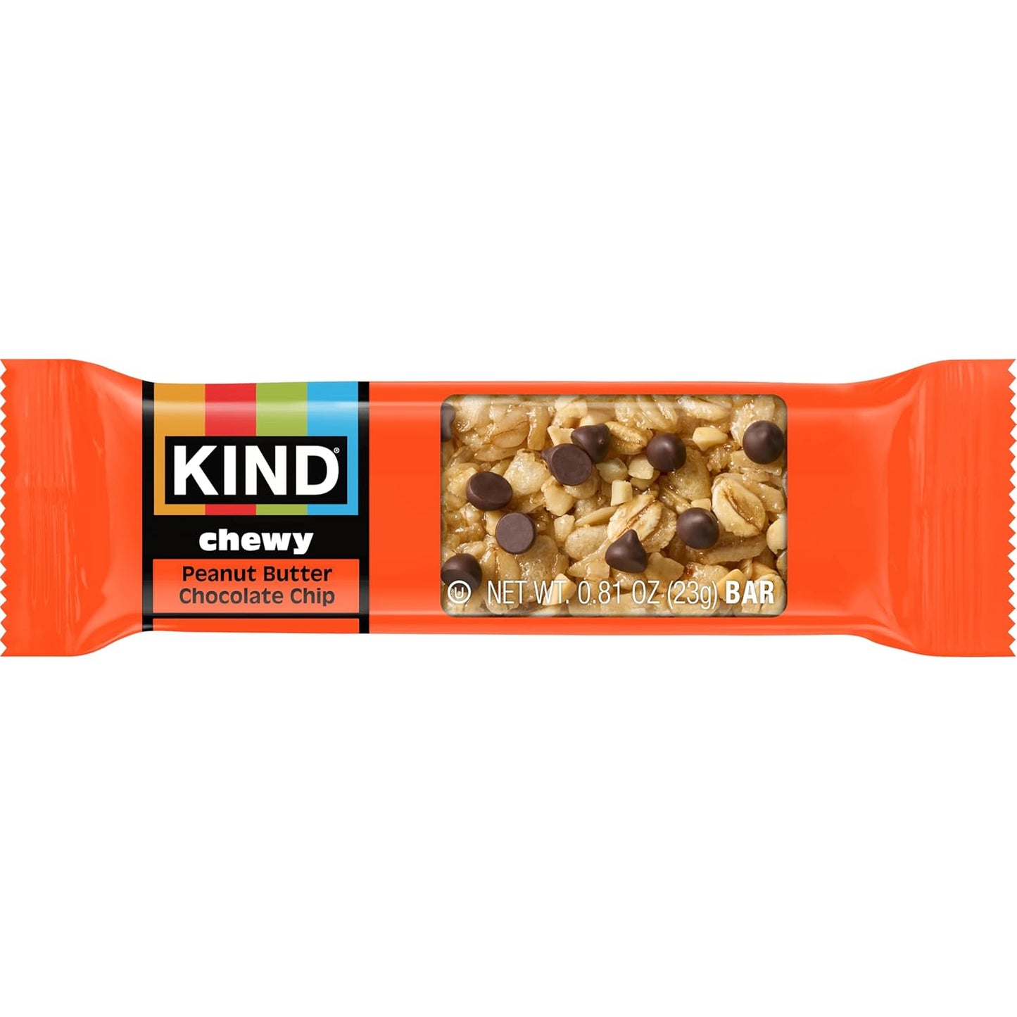 KIND Chewy Granola Bars Variety Pack, Gluten Free, Low Calorie, Healthy Snacks, Chocolate Chip, Peanut Butter Chocolate Chip, 20 Count