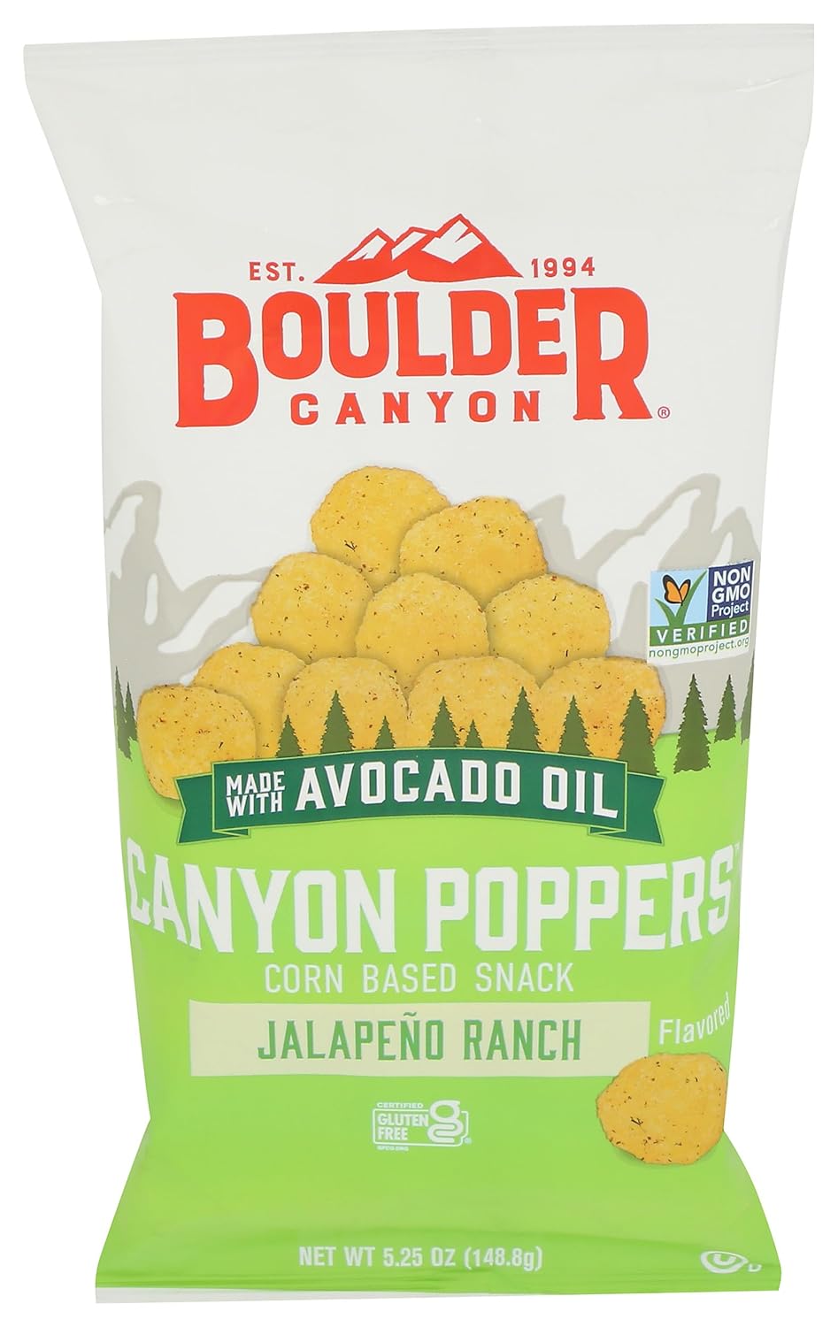 BOULDER CANYON Jalapeno Ranch Canyon Poppers, 5.25 OZ