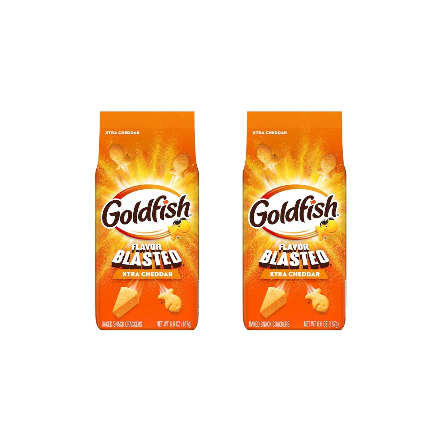 Goldfish Disney Pixar Toy Story Cheddar Cheese Crackers, 6.6 Oz Bag