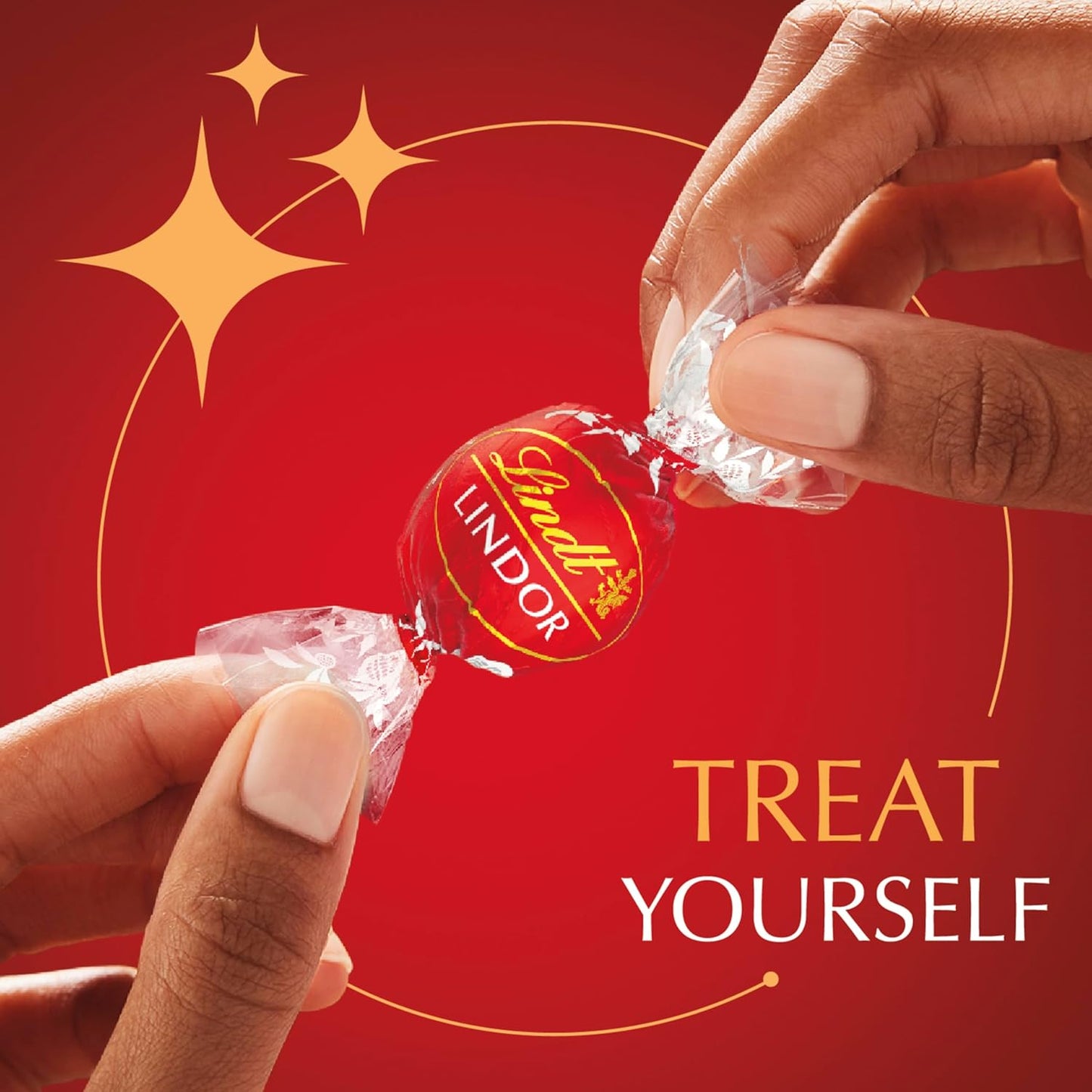 lindt lindor milk chocolate candy truffles 15.2 oz bag individually wrapped