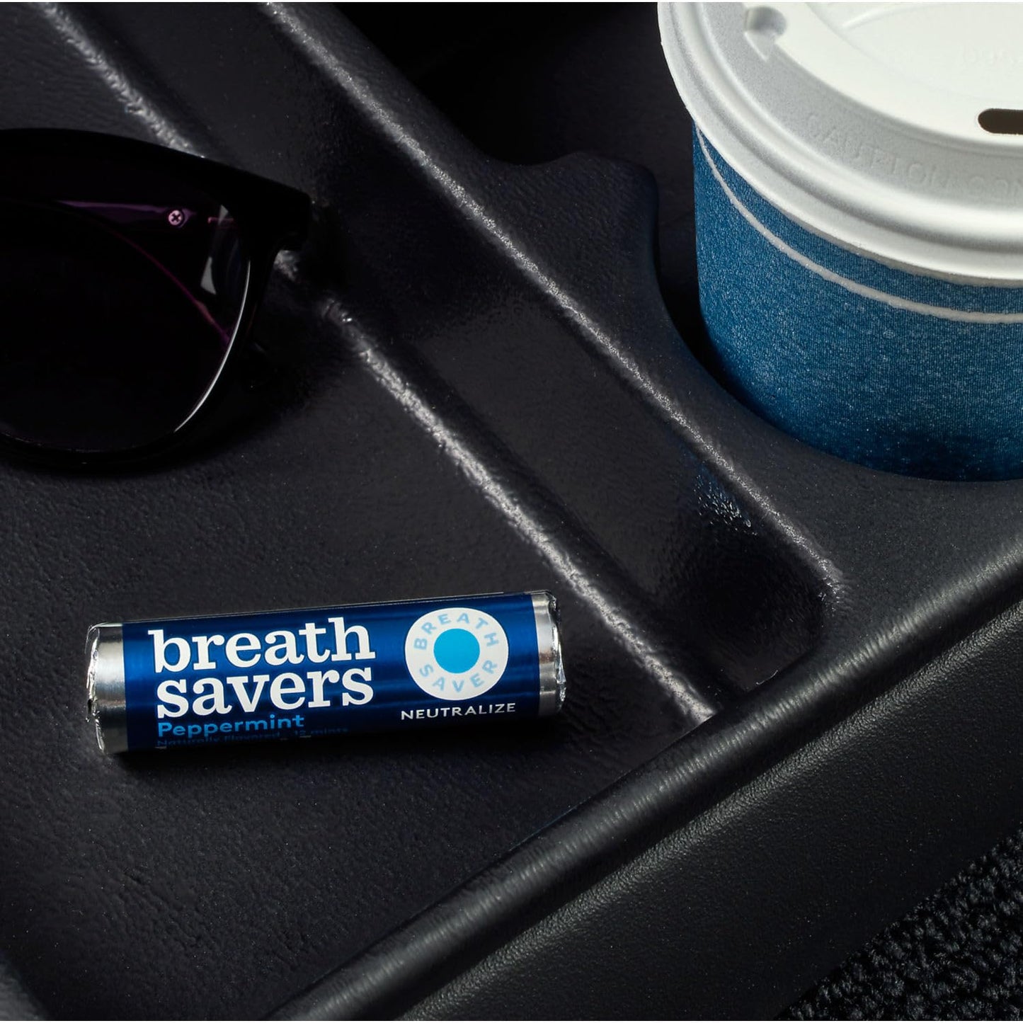 BREATH SAVERS Peppermint Flavored Sugar Free Breath Mints Rolls, .75 oz (12 Count)
