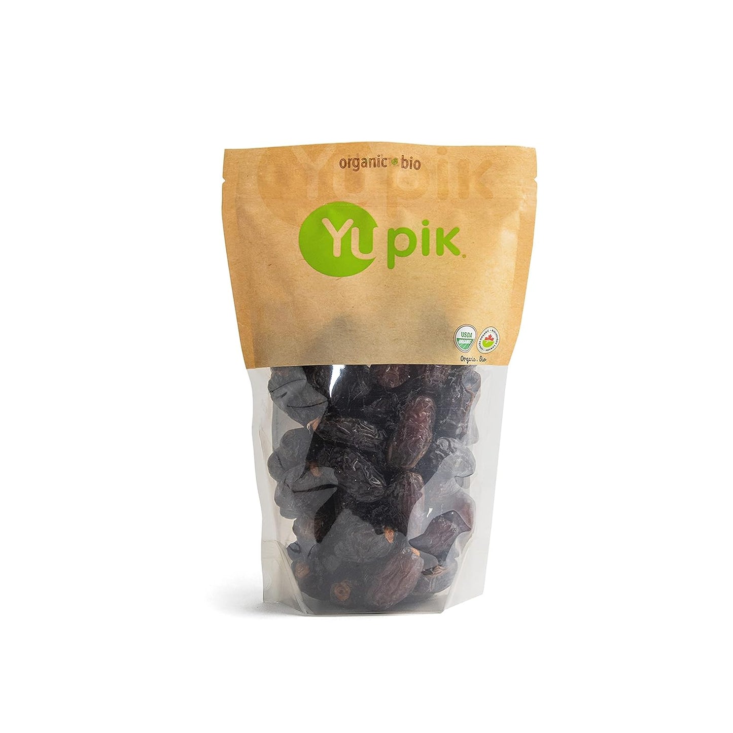 Yupik Organic Medjool Dates with Pits, 2.2 lb (35.2 oz), Non-GMO, Gluten-Free, Vegan, Kosher, Dried Fruits, Naturally Sweet, Sulphite-Free, Source of Fiber, Healthy Snacks, Ideal for Baking & Topping