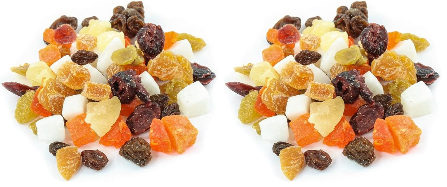 Oregon Farm Fresh Snacks Dried Fruit Mix – Snack Mix With Dried Cranberries, Coconut, Mango & Raisins - Healthy Adult & Kids Snacks - USA Made (24oz)