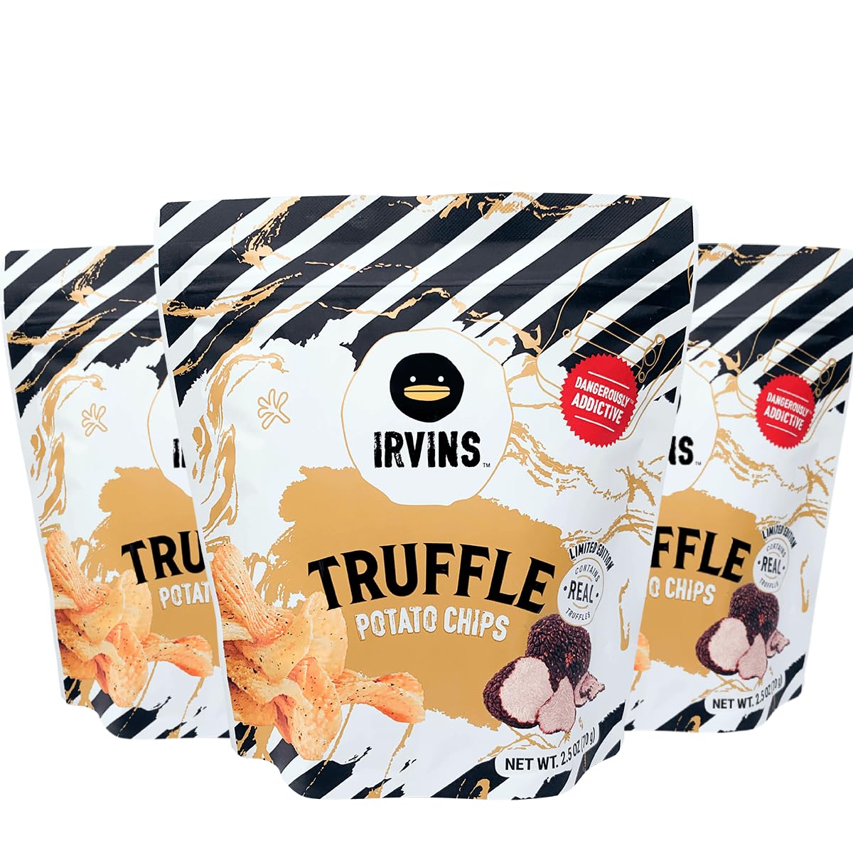 IRVINS Salted Egg Salmon Skin Chips & Crisps - Premium Hand Cooked, Halal, Keto-Friendly, High Protein Snack | Dangerously Addictive | (3.3 oz, Pack of 3)