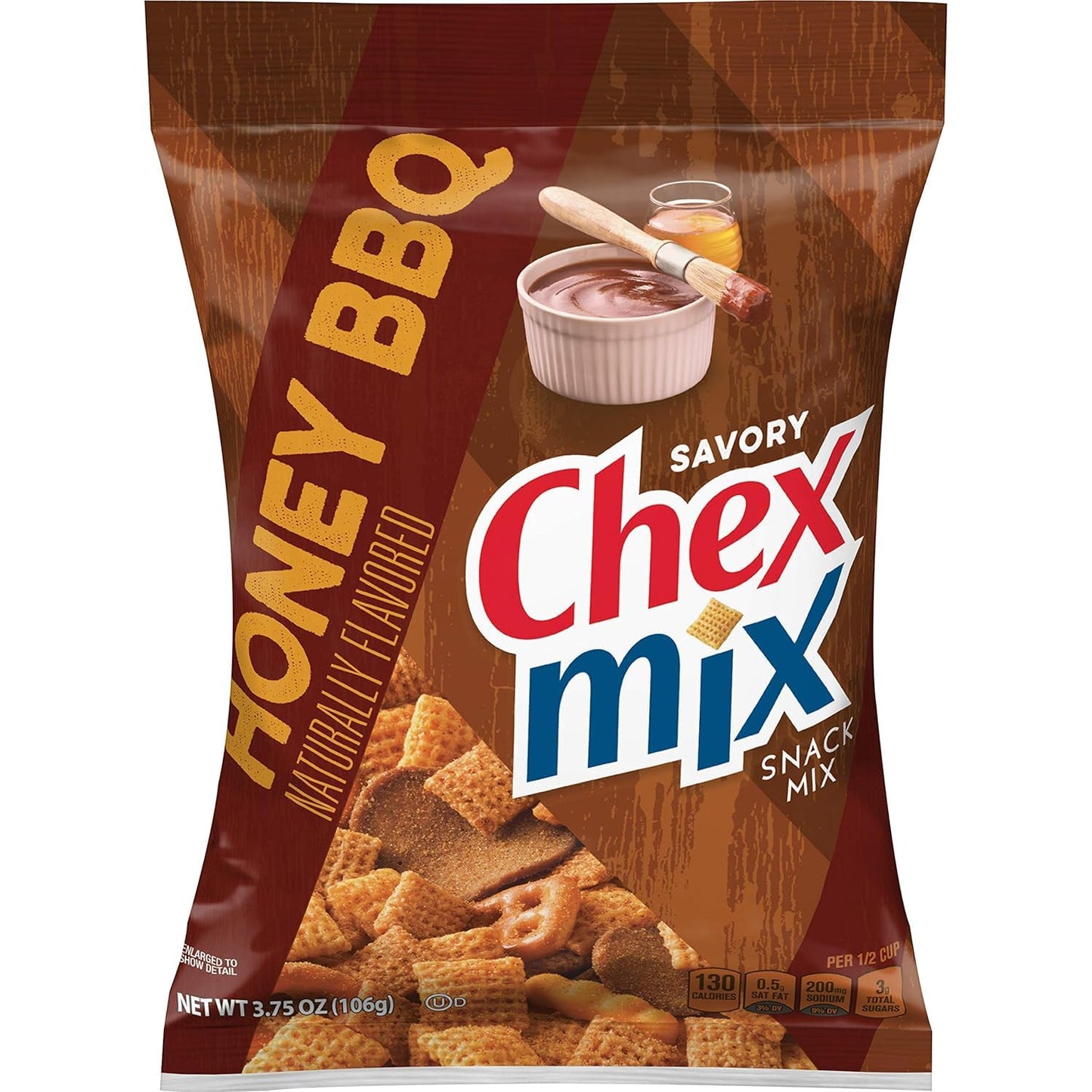Chex Mix Snack Mix, Traditional Original Recipe, Multipack, Single Serve Snack Bags, 10 Ct, 17.5 oz