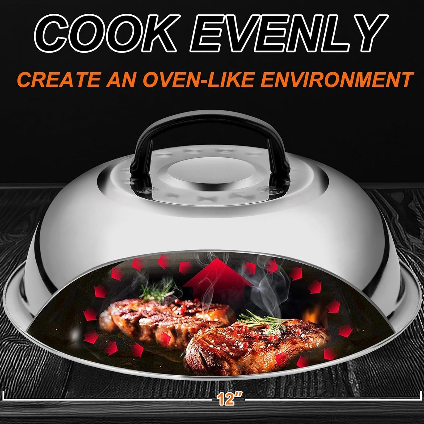 27pcs Griddle Accessories Kit for Blackstone, Professional Hibachi Flat Top Grill Tools, Enlarged Spatula Gift Set with Basting Cover,Burger Press Patty Maker for Outdoor BBQ Teppanyaki