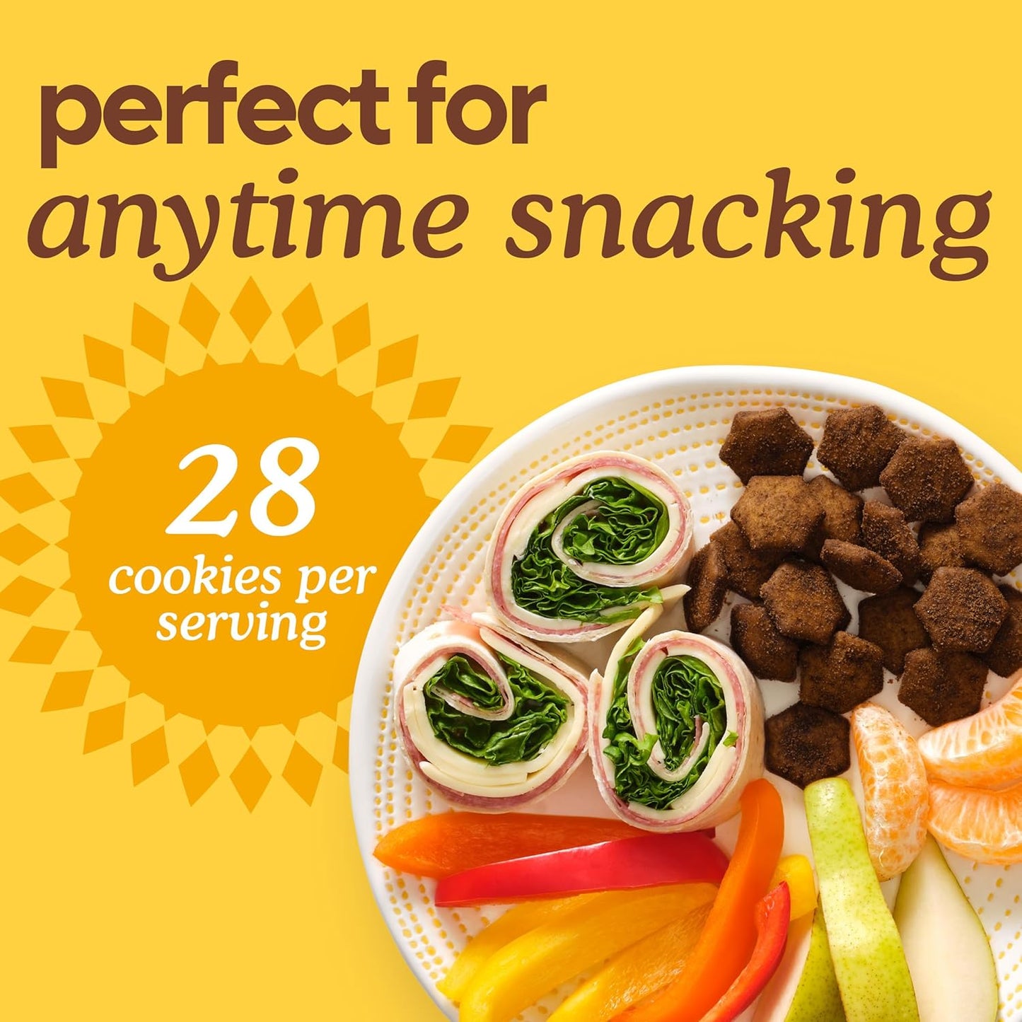 Simple Mills Sweet Mmms Cocoa Blast Bite Sized Baked Sweet Snack Gluten Free Cookies 4 oz (Pack of 1)