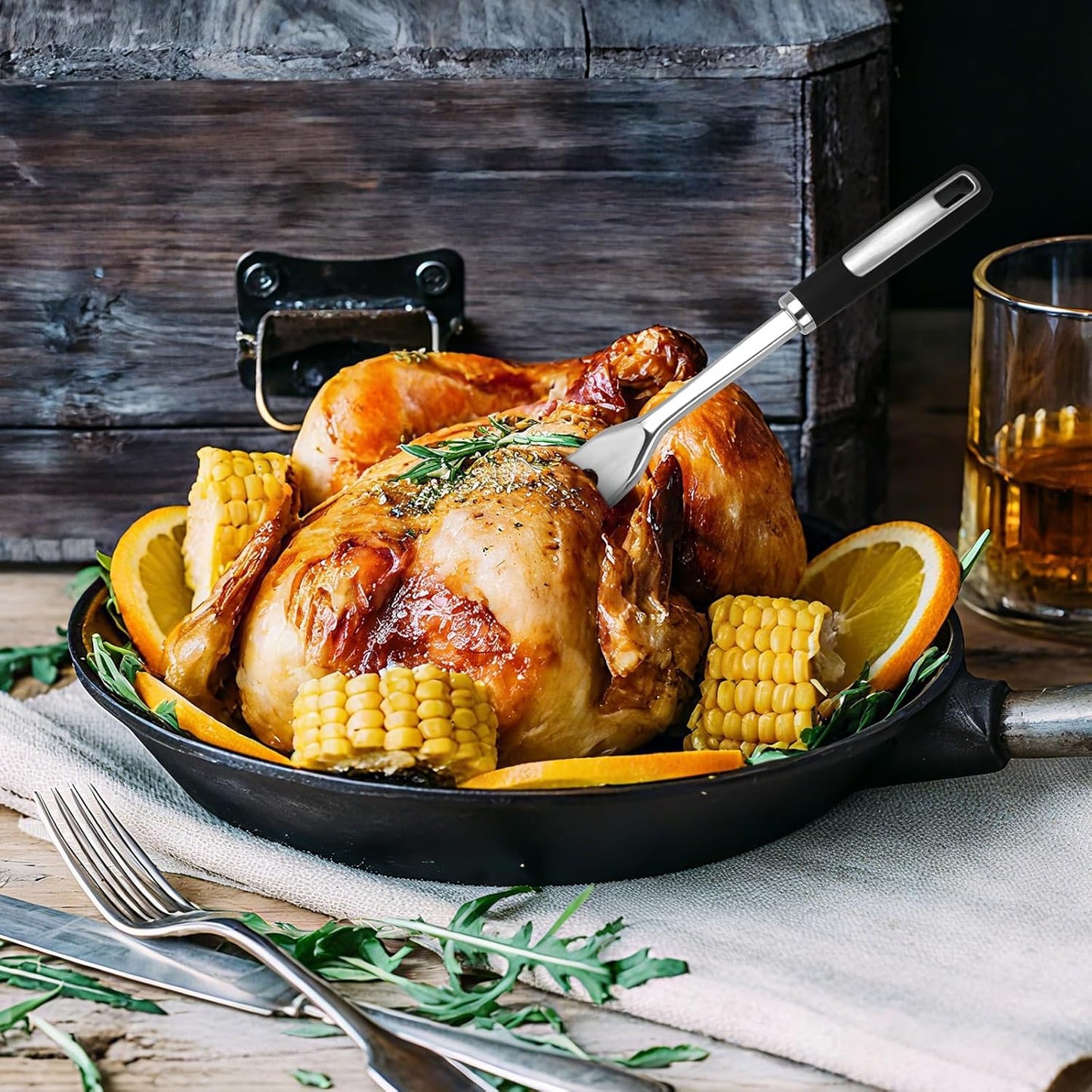 11‑Piece Stainless Steel Kitchen Utensil Set – Premium Thickened Cooking Tools