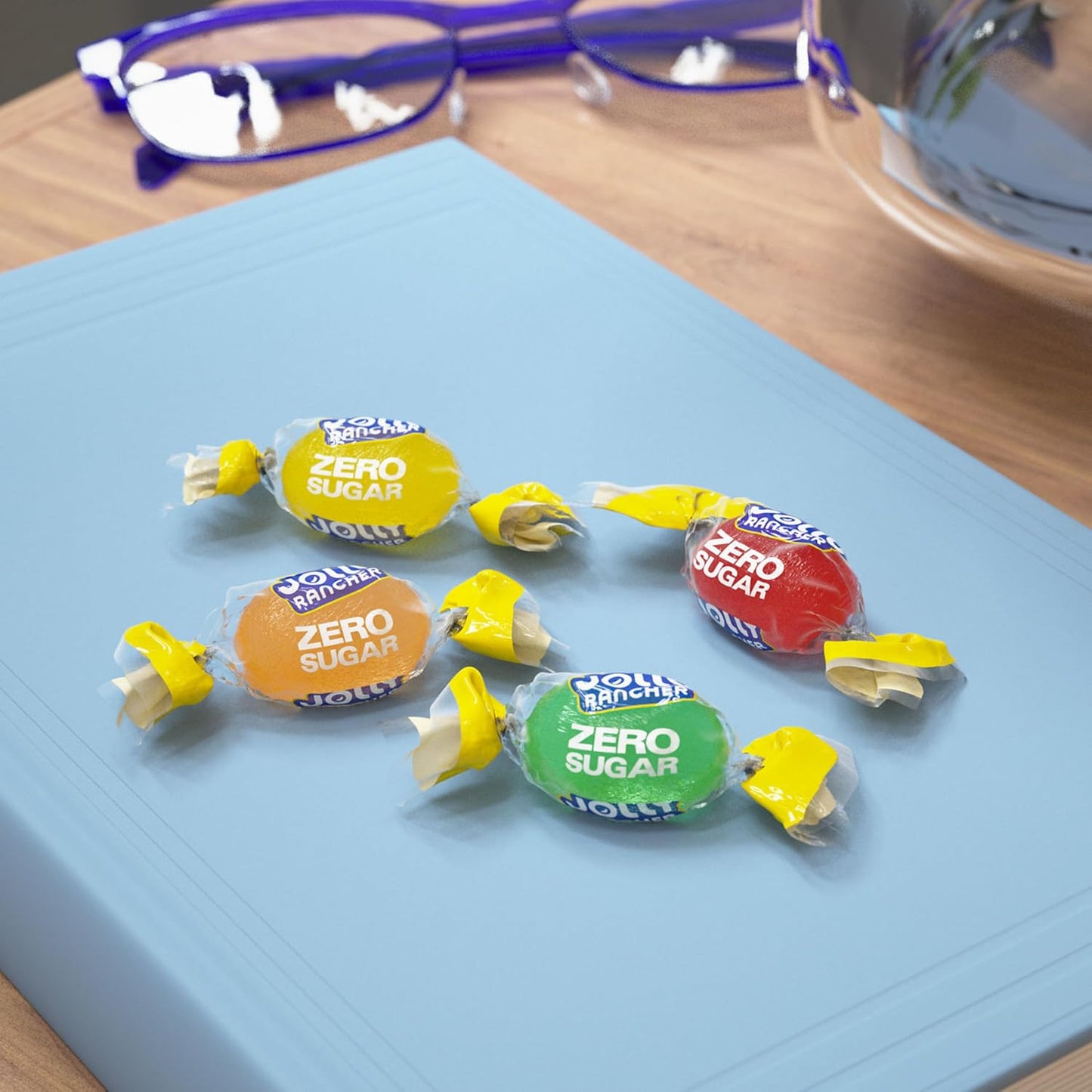 JOLLY RANCHER Zero Sugar Tropical Fruit Flavored Hard Candy Bag, 6.1 oz