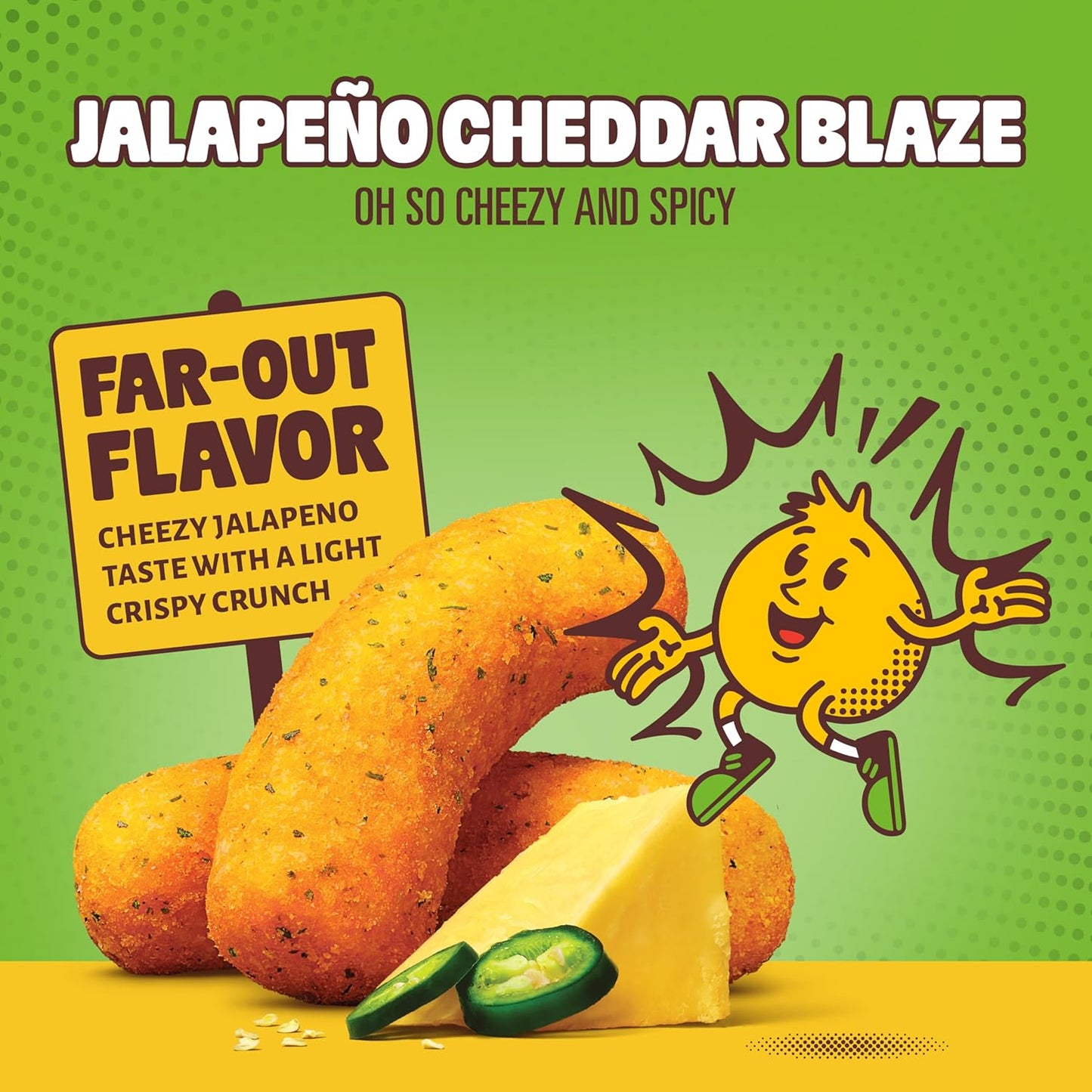 Hippeas Chickpea Puffs, Variety Pack, Groovy White Cheddar, Jalapeño Cheddar, All Dressed, 30 x 0.8 oz, Baked Crunchy Chickpea Snacks, 3g Plant Protein, 2g Fiber & 50% Less Fat, Dairy & Gluten Free