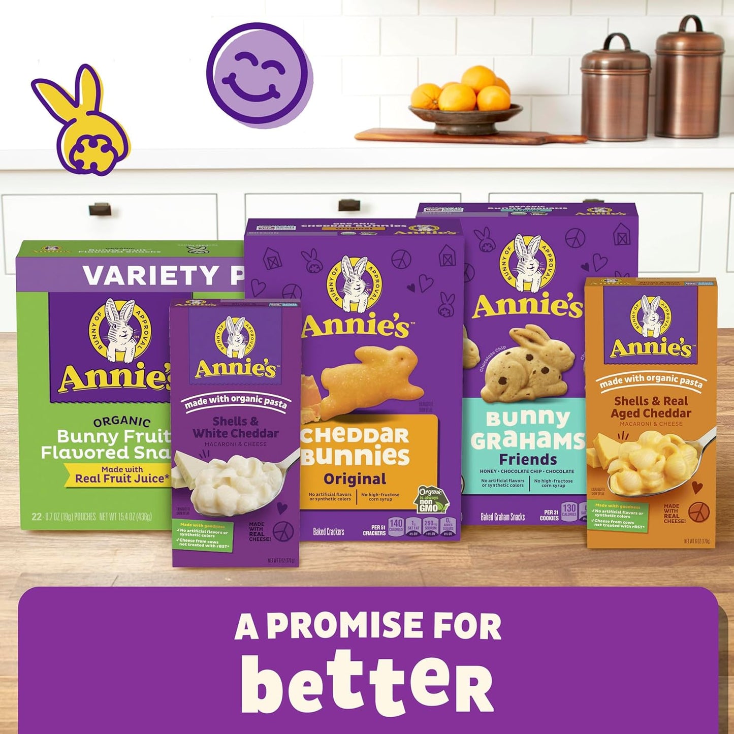 Annie's Sweet and Salty Snack Variety Pack, Cheddar Bunnies, Bunny Grahams and Bunny Fruit Flavored Snacks, Organic Kids Snacks, 12 Pouches, 10.8 oz