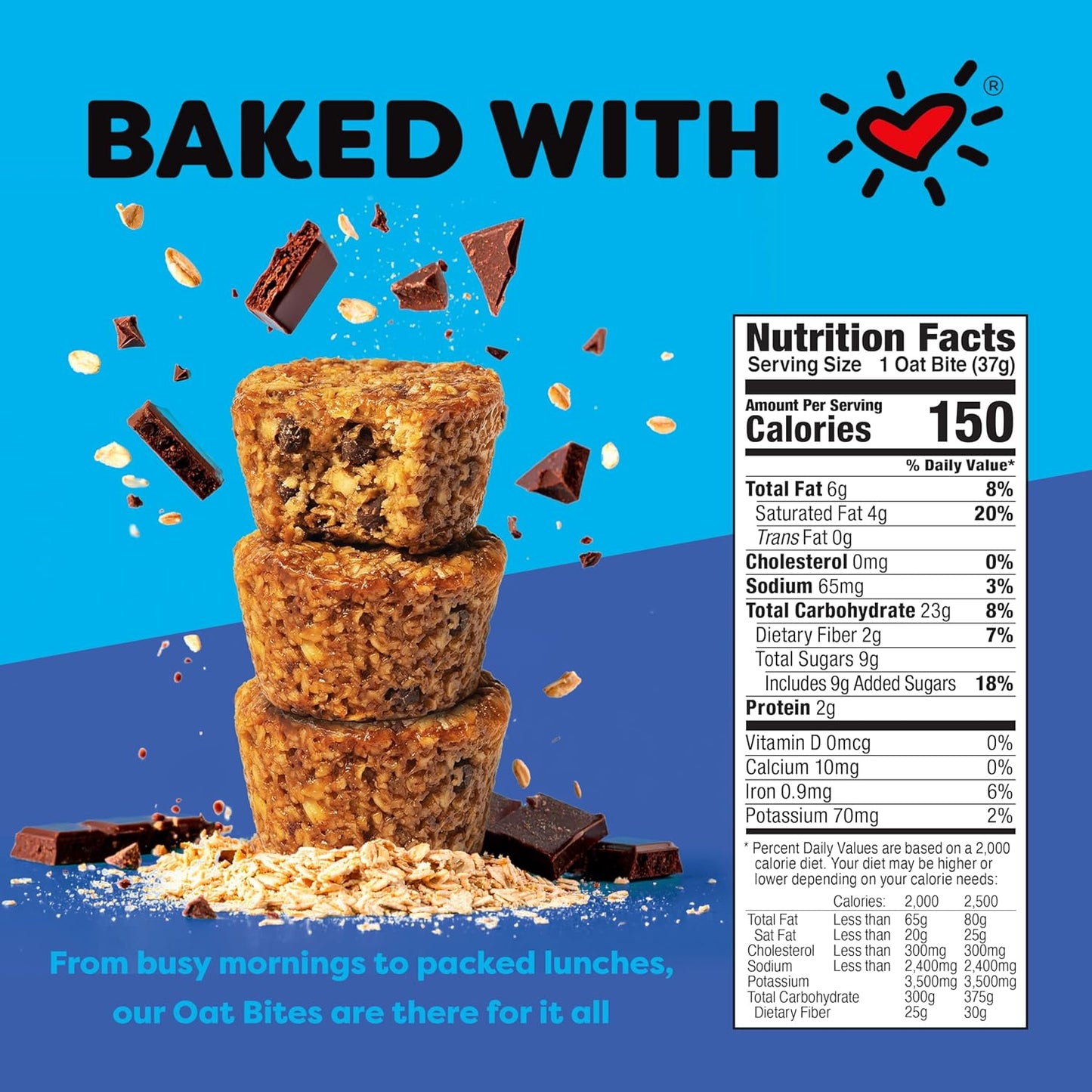 Bobo's Oat Bites Stuff'd Variety Pack (Strawberry, Original Chocolate Chip, and Apple Pie), Pack of 30 (1.3 oz Bites), Gluten Free Whole Grain Rolled Oats