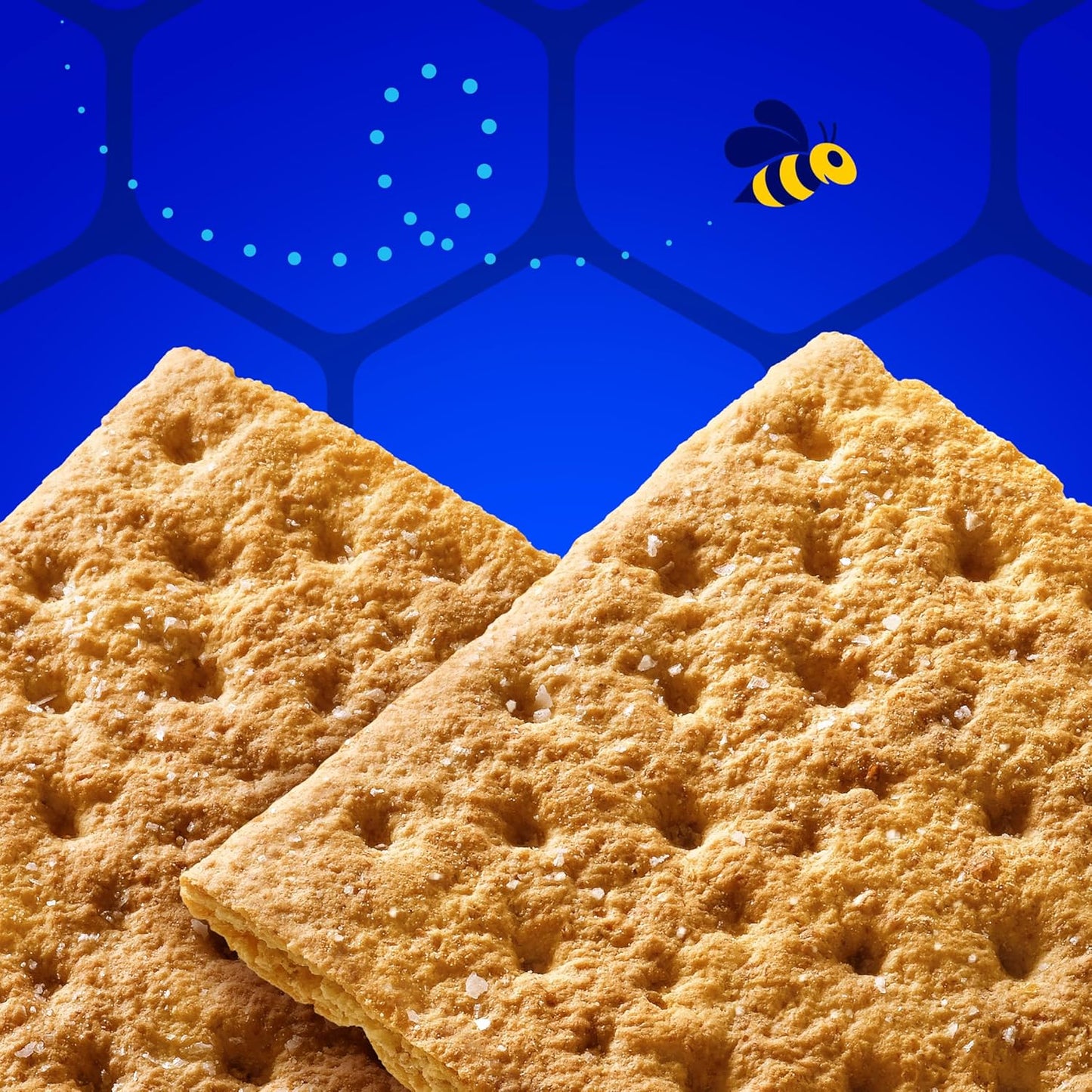HONEY MAID Fresh Stacks Salted Caramel Graham Crackers, Limited Edition, Travel Snacks, 12.2 oz (6 Multi Snack Packs)