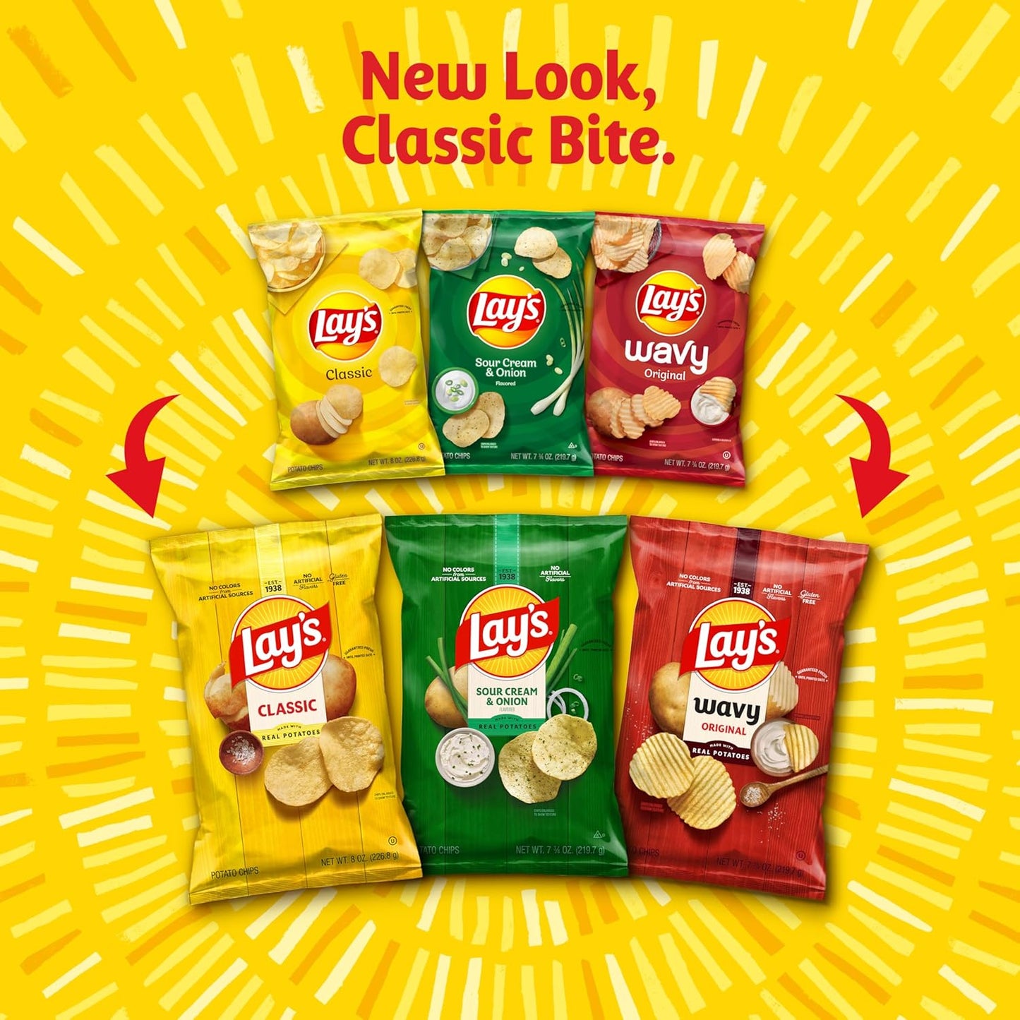 Frito-Lay Snacks Variety Pack 35, Classic Mix, 1 Count
