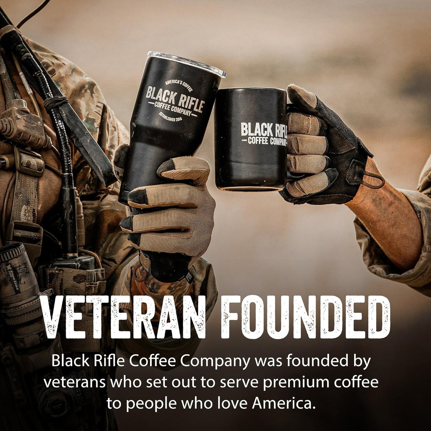 Black Rifle Coffee Company Supply Drop Variety Pack (48 Count of K Cups) - Silencer Smooth, AK Espresso, Just Black, & BeyondBlack KCup Pods - K Cups Coffee Variety Pack