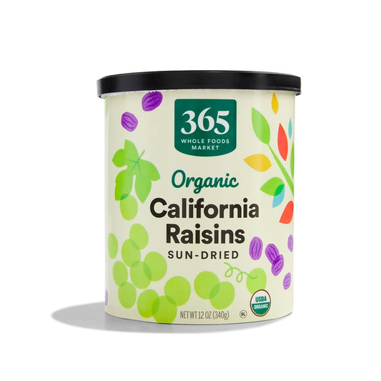 365 by Whole Foods Market, Organic Raisins, 12 Ounce