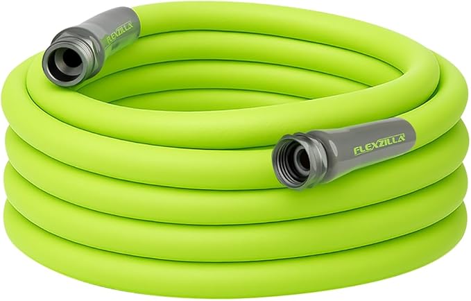 Flexzilla Garden Hose with SwivelGrip, 5/8 in. x 50 ft., Lightweight All-Weather Water Hose, Durable and Flexible, Leak-Free Connections