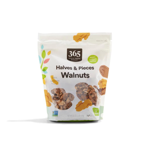 365 by Whole Foods Market, Walnut Halves & Pieces, 16 Ounce