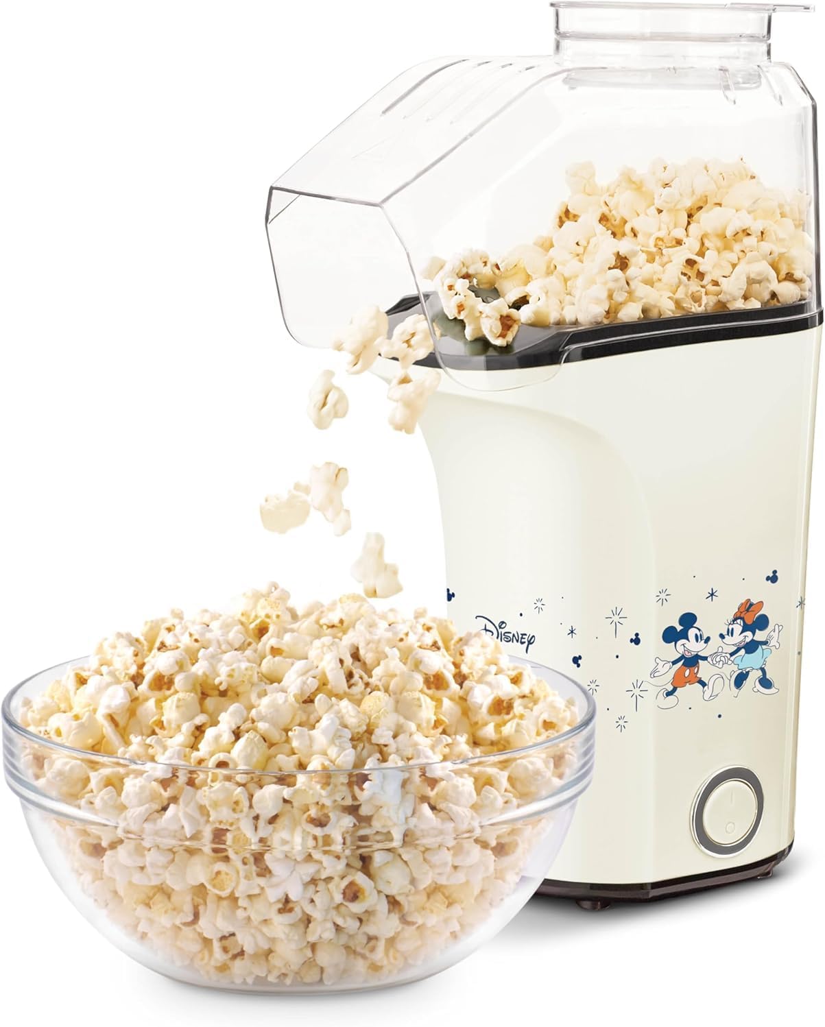 DASH Fresh Pop Popcorn Maker - Oil-Free, Air Popcorn Popper - With Measuring Cup & Recipe Guide - Perfect for Movie Nights - 16 Cups, Aqua