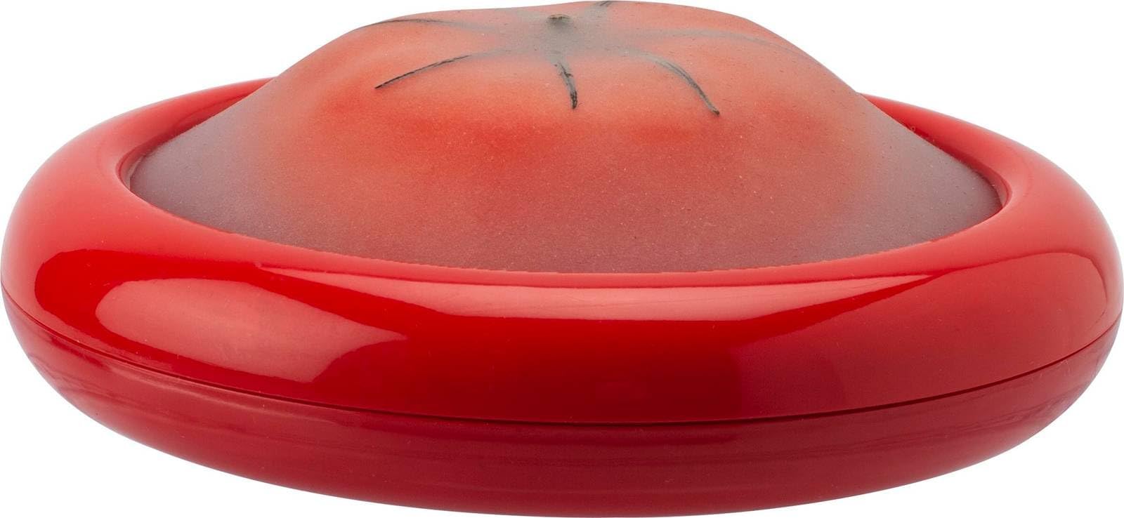 Joie Fresh Stretch Pod Tomato Storage Container, Silicone Food Saver, Keeps Leftover Produce Flavorful and Firm in Fridge, Reusable Kitchen Gadget, Dishwasher Safe, BPA-Free