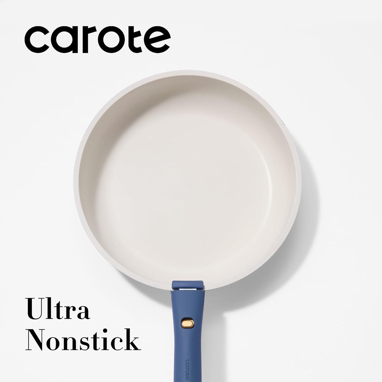 CAROTE 5pcs Pots and Pans Set Non stick,Cookware Set Detachable Handle,kitchen essentials,RV kitchen pot and pan,Induction Cookware,Oven Safe,PFOA PFOS FREE,Blue