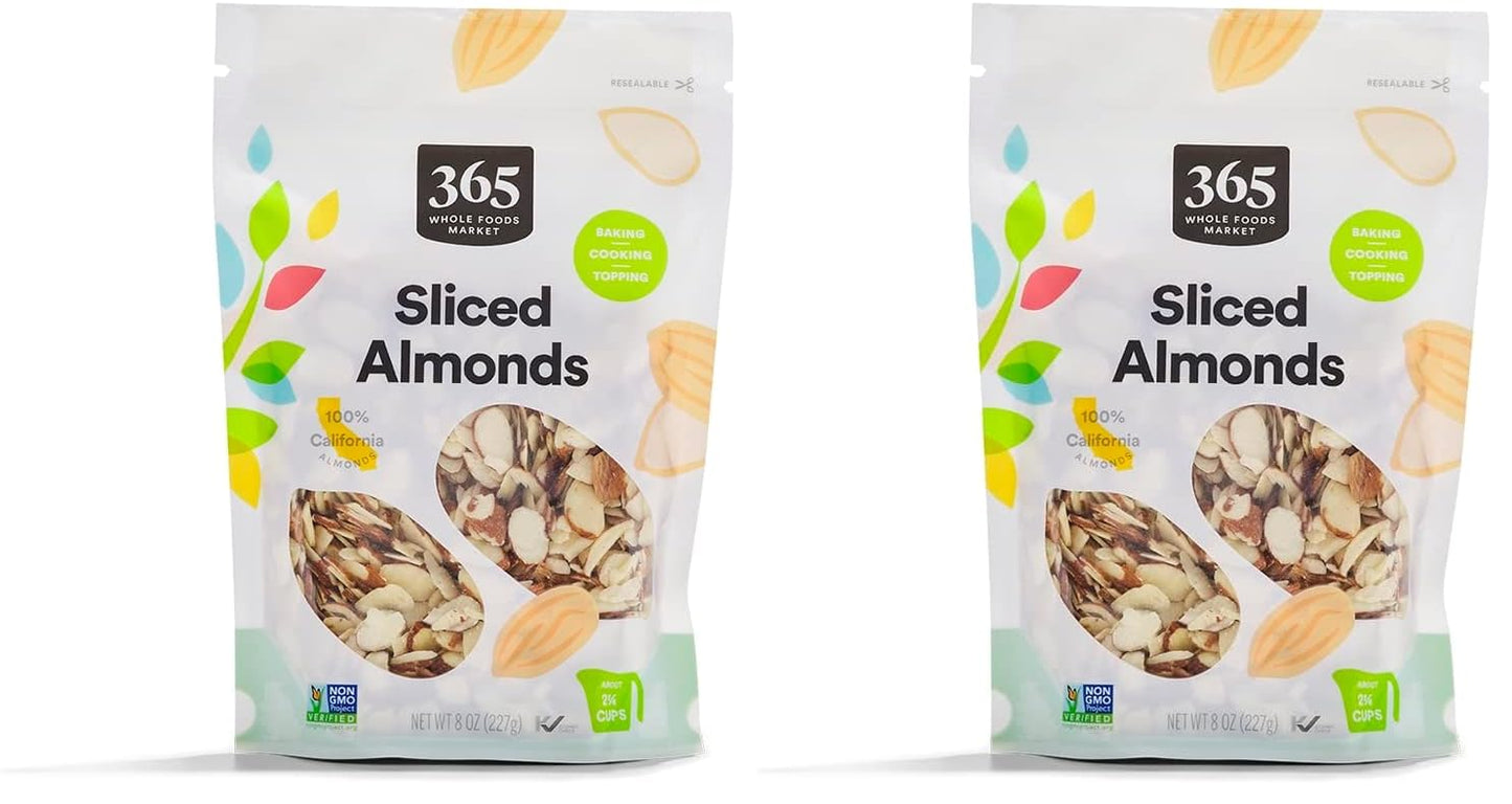 365 by Whole Foods Market, Sliced Almonds, 8 Ounce