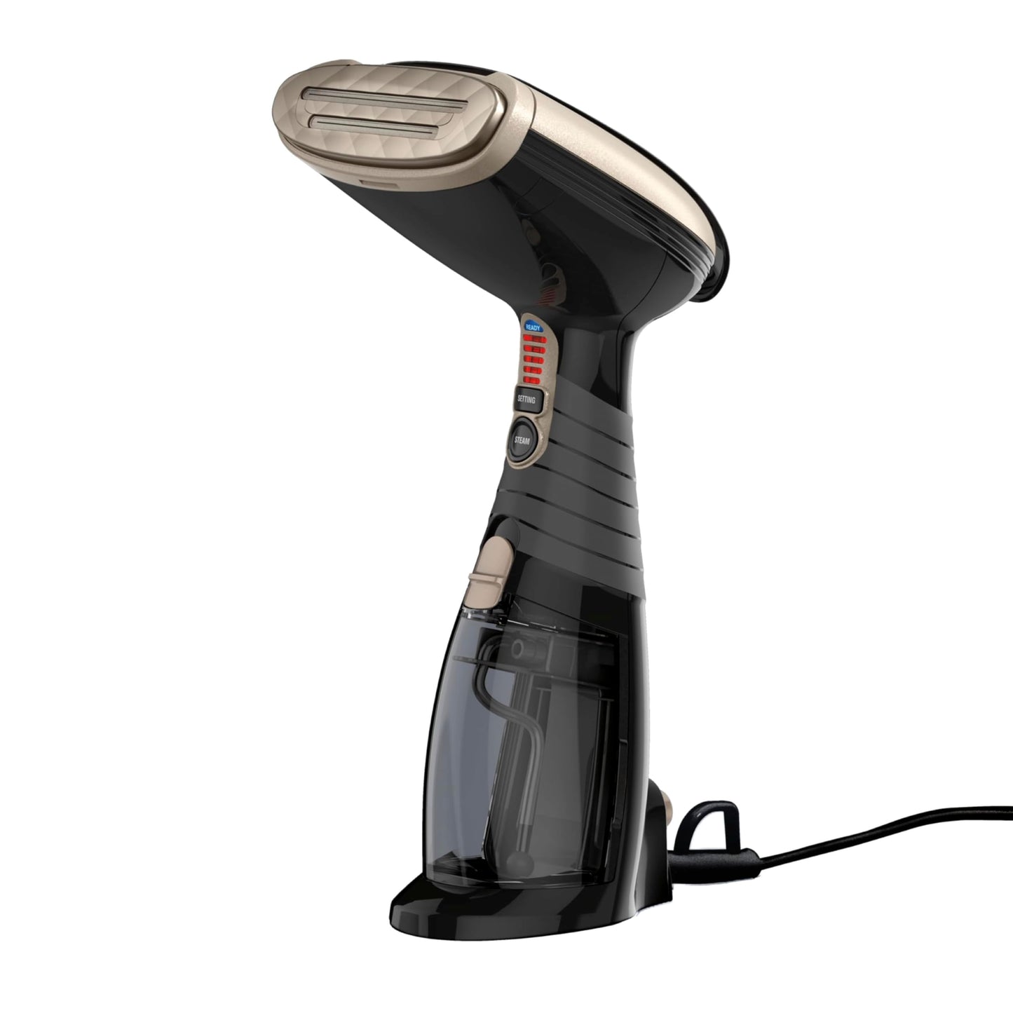 Conair Handheld Garment Steamer for Clothes, Turbo ExtremeSteam 1875W Fabric Steamer, Portable Handheld Design, Strong Penetrating Steam,  Exclusive, Black