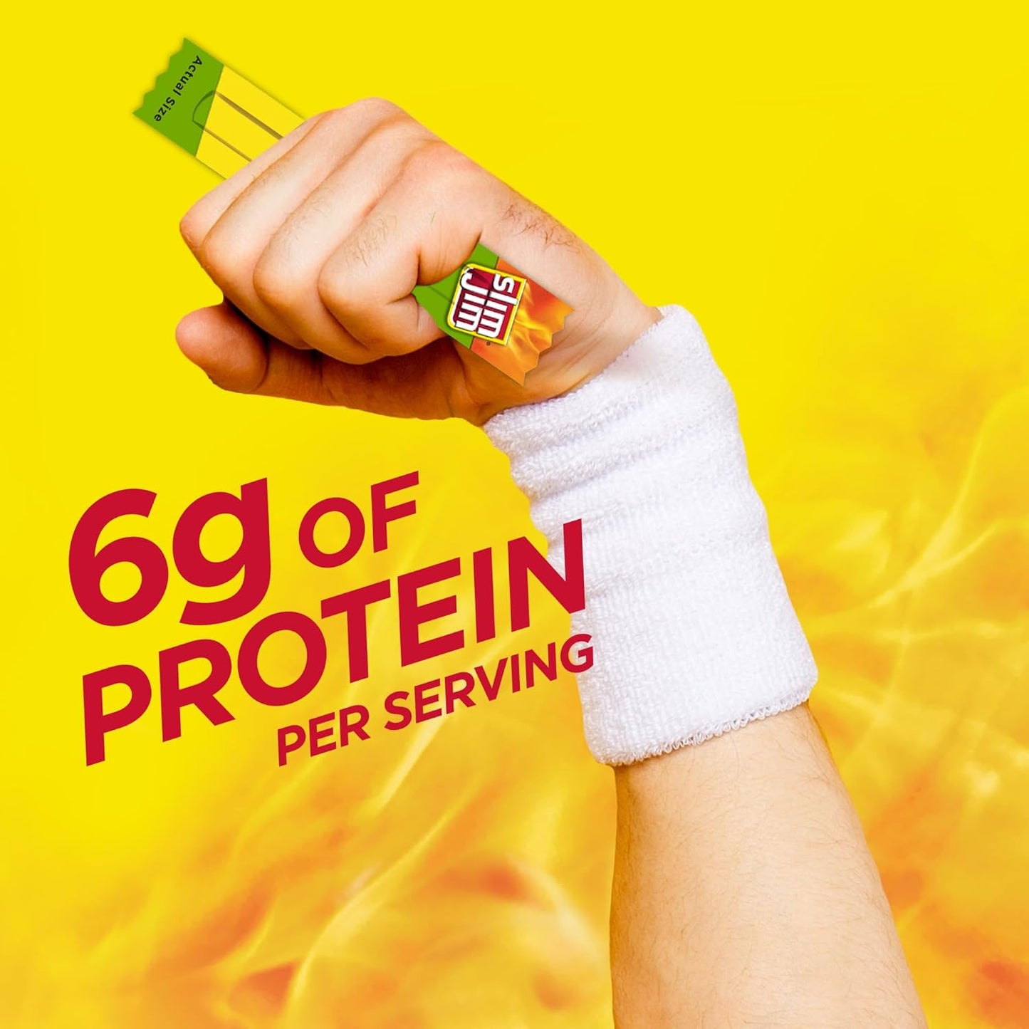Slim Jim Smoked Meat Sticks, Vlasic Dill Pickle Flavor, 6g Protein Per Serving, Snack Size, 0.28 oz. (26 Count)