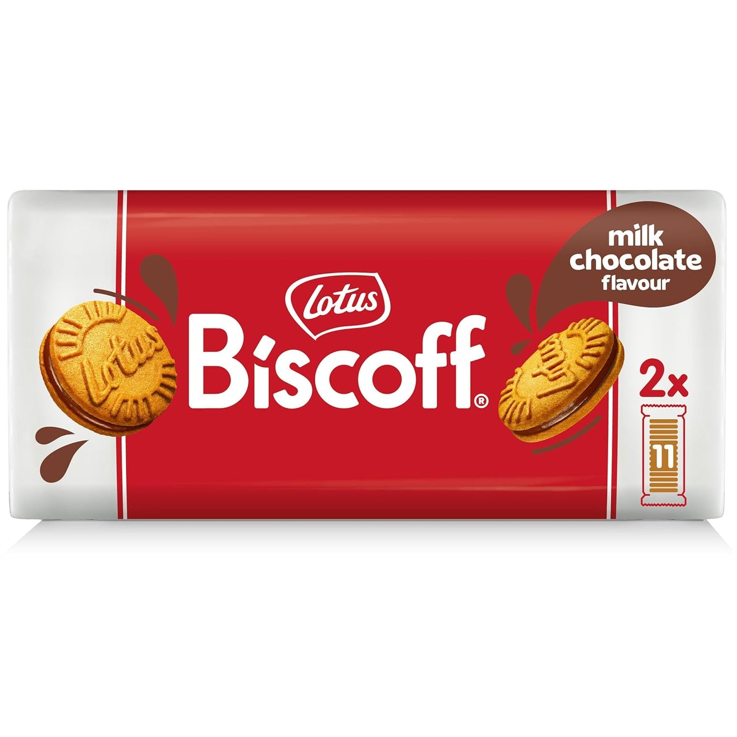 Lotus Biscoff Sandwich Cookies, Biscoff Cream, 22 Cookies per pack, 7.76 Ounce