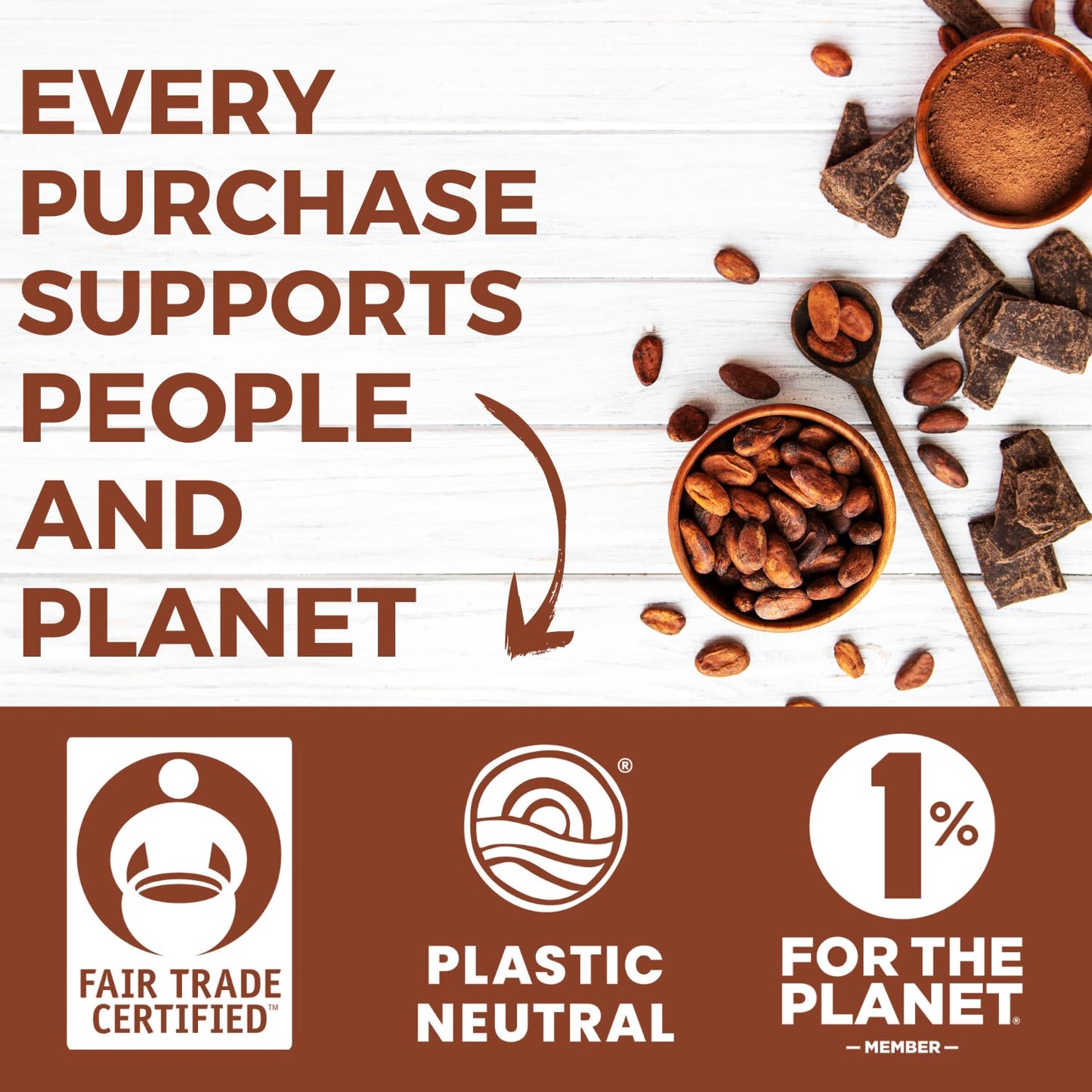 Dutch Processed Cocoa Powder Unsweetened 8 oz Non-Gmo Fair Trade Culinary Grade Cocoa