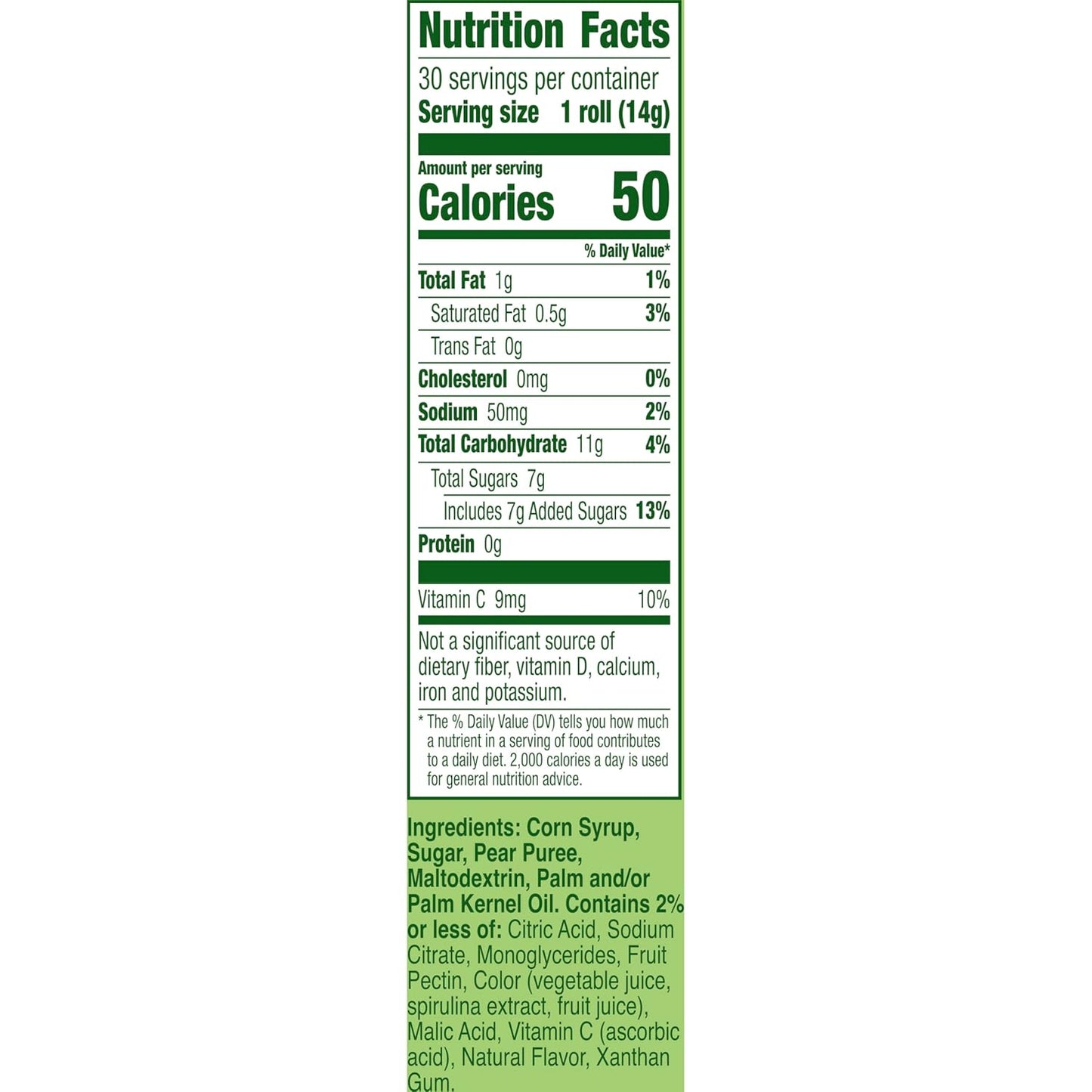 Fruit Roll-Ups Fruit Flavored Snacks, No Colors from Artificial Sources, Gluten Free, Variety Pack, 30 Ct, 15 oz
