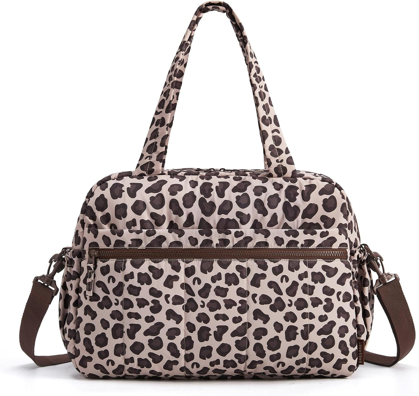 BAGSMART Gym Bag for Women, Duffle Bag for Travel with Wet Pocket, Lightweight Carry on Weekender Duffel, Water Resistant