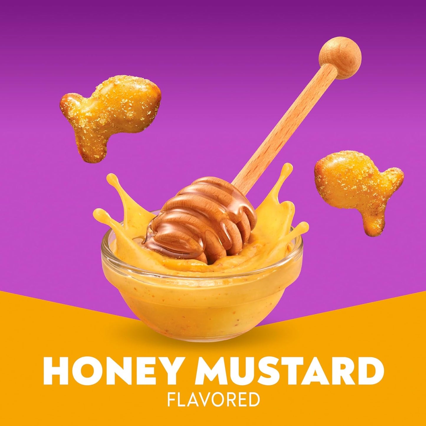 Goldfish Honey Mustard Seasoned Pretzels, 8 Ounce Bag