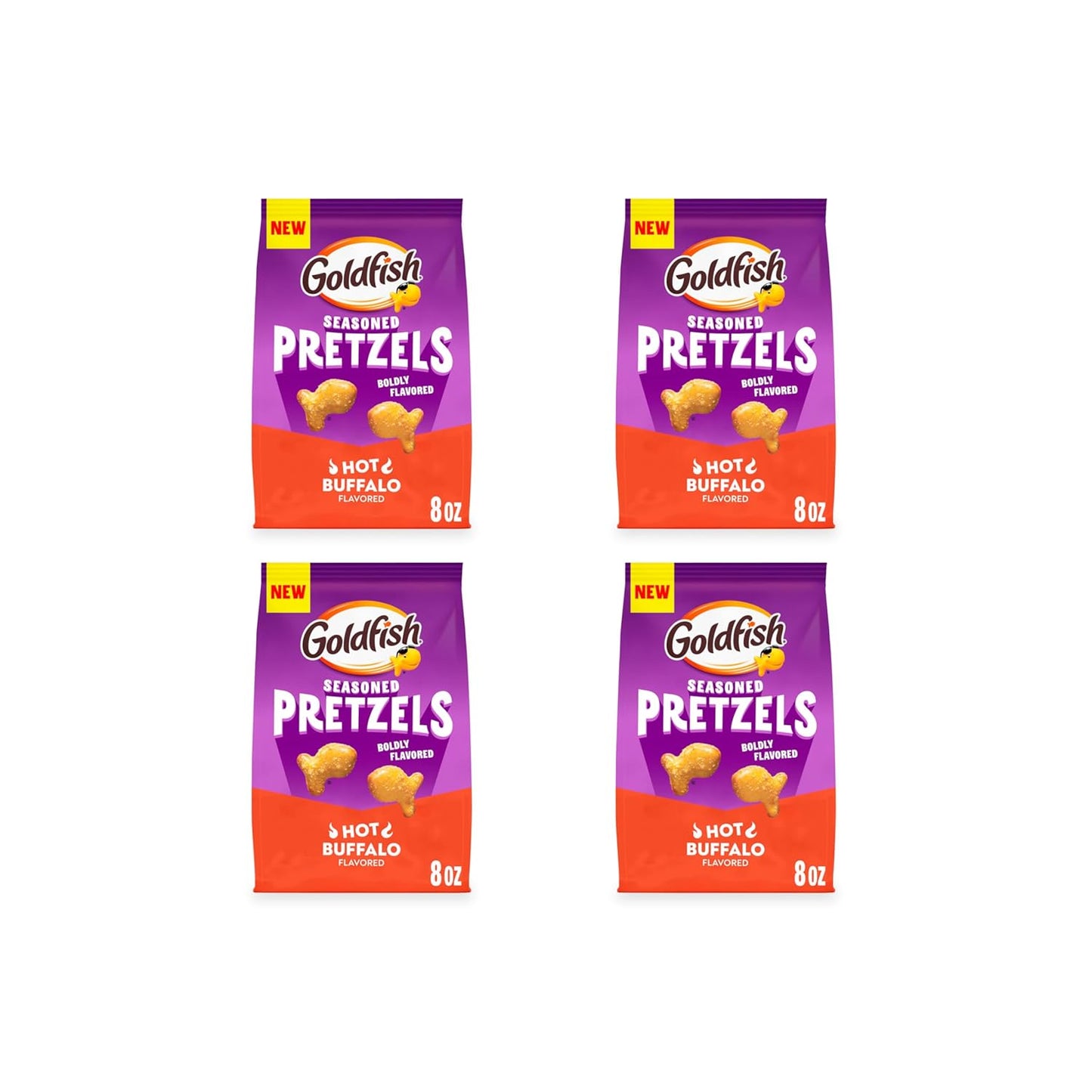 Goldfish Honey Mustard Seasoned Pretzels, 8 Ounce Bag