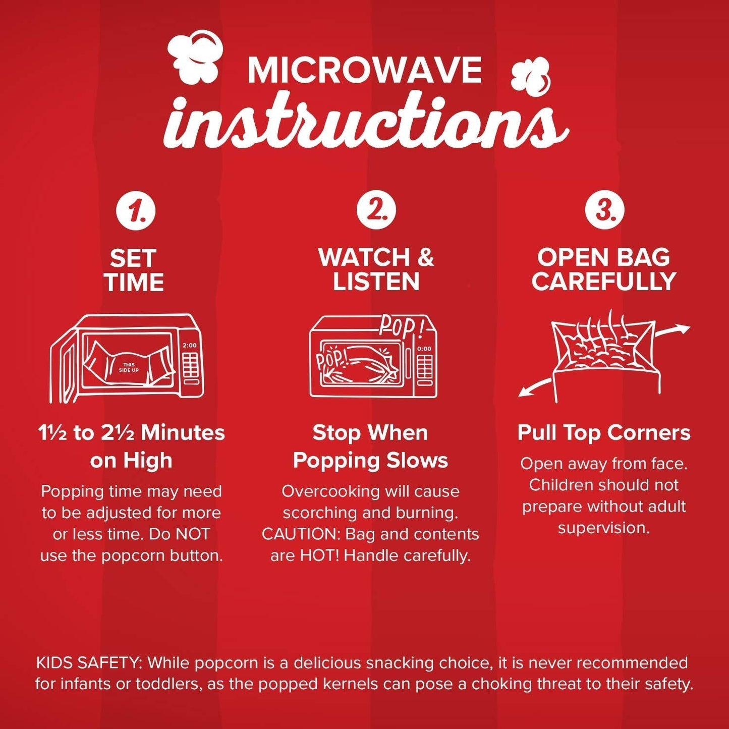 Orville Redenbacher’s Microwave Popcorn, 3g Fiber, 36-Count, 3.29 oz. Butter Flavor