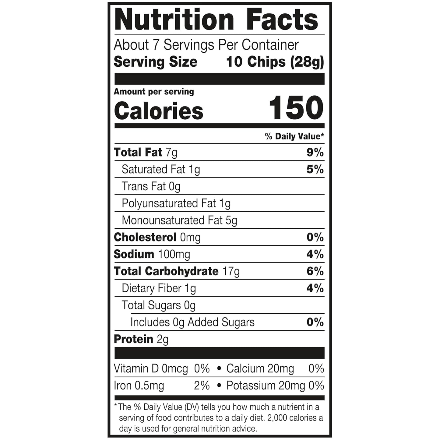 Late July Sea Salt Dippers Organic Tortilla Chips, 7.4 Oz Bag