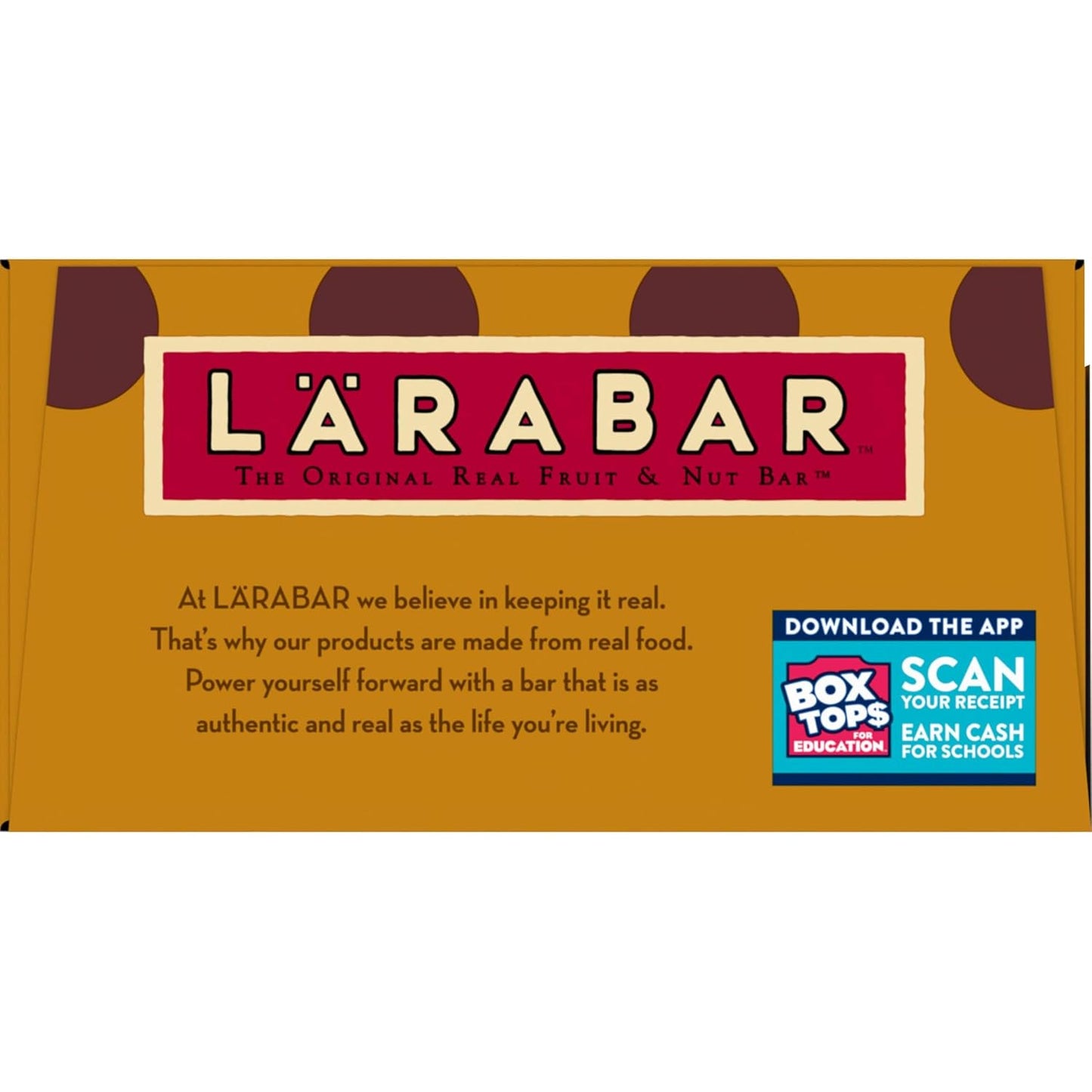 Larabar Peanut Butter Chocolate Chip, Fruit and Nut Bars, Gluten Free and Vegan, 18 Ct, 28.8 oz