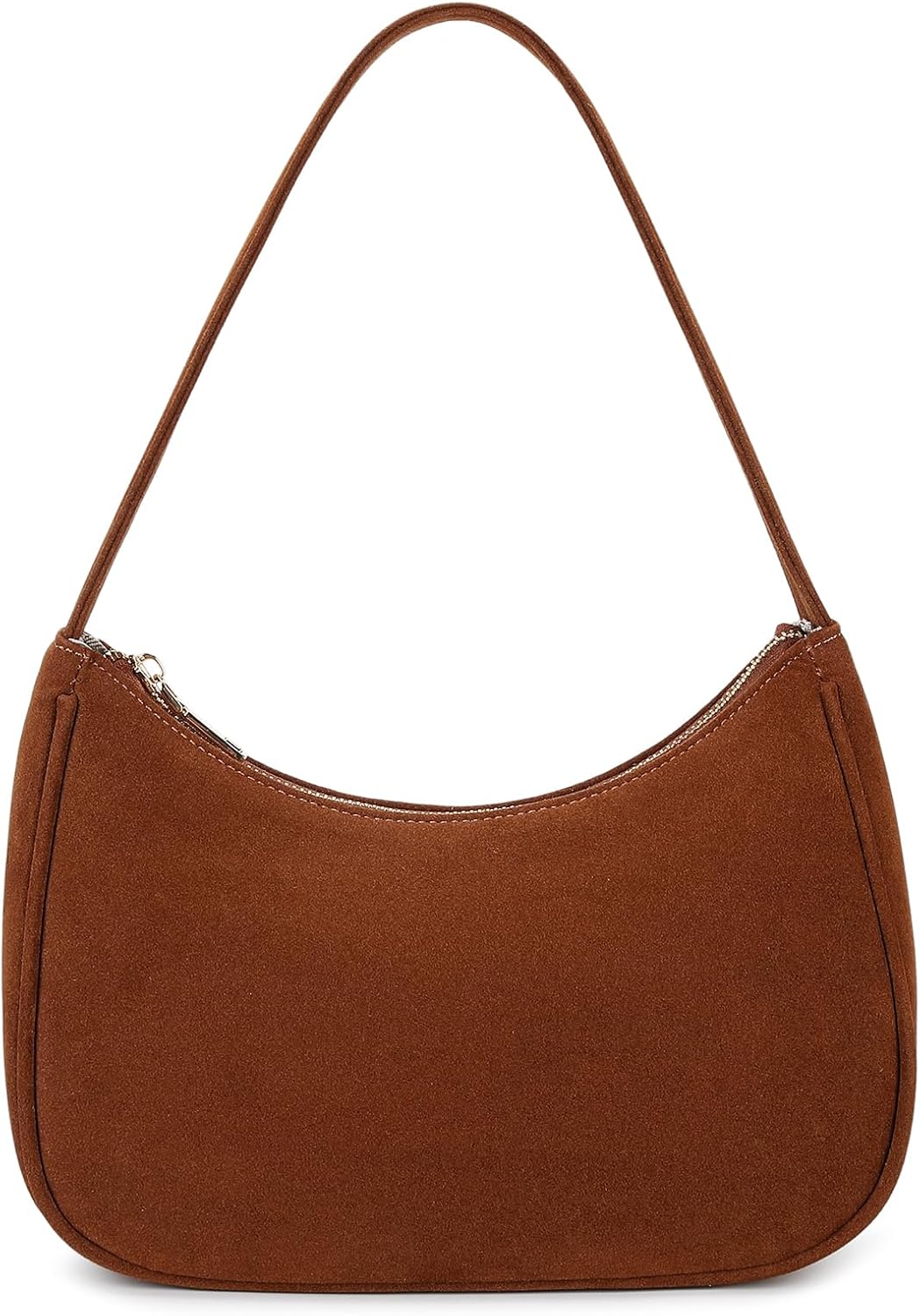 Shoulder Bags for Women, Cute Hobo Tote Handbag Mini Clutch Purse with Zipper Closure