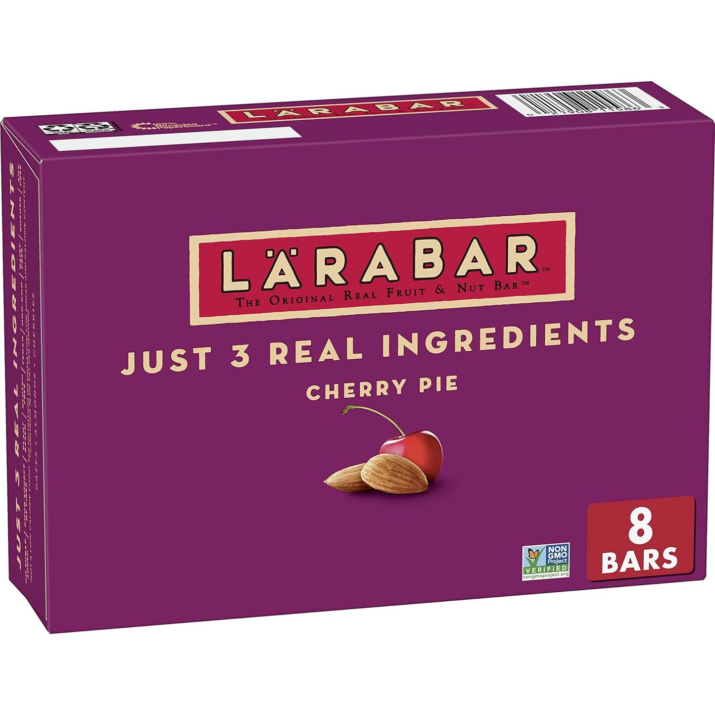 Larabar Cherry Pie Fruit and Nut Bar, Gluten Free and Vegan, 27.2 oz, 16 Ct