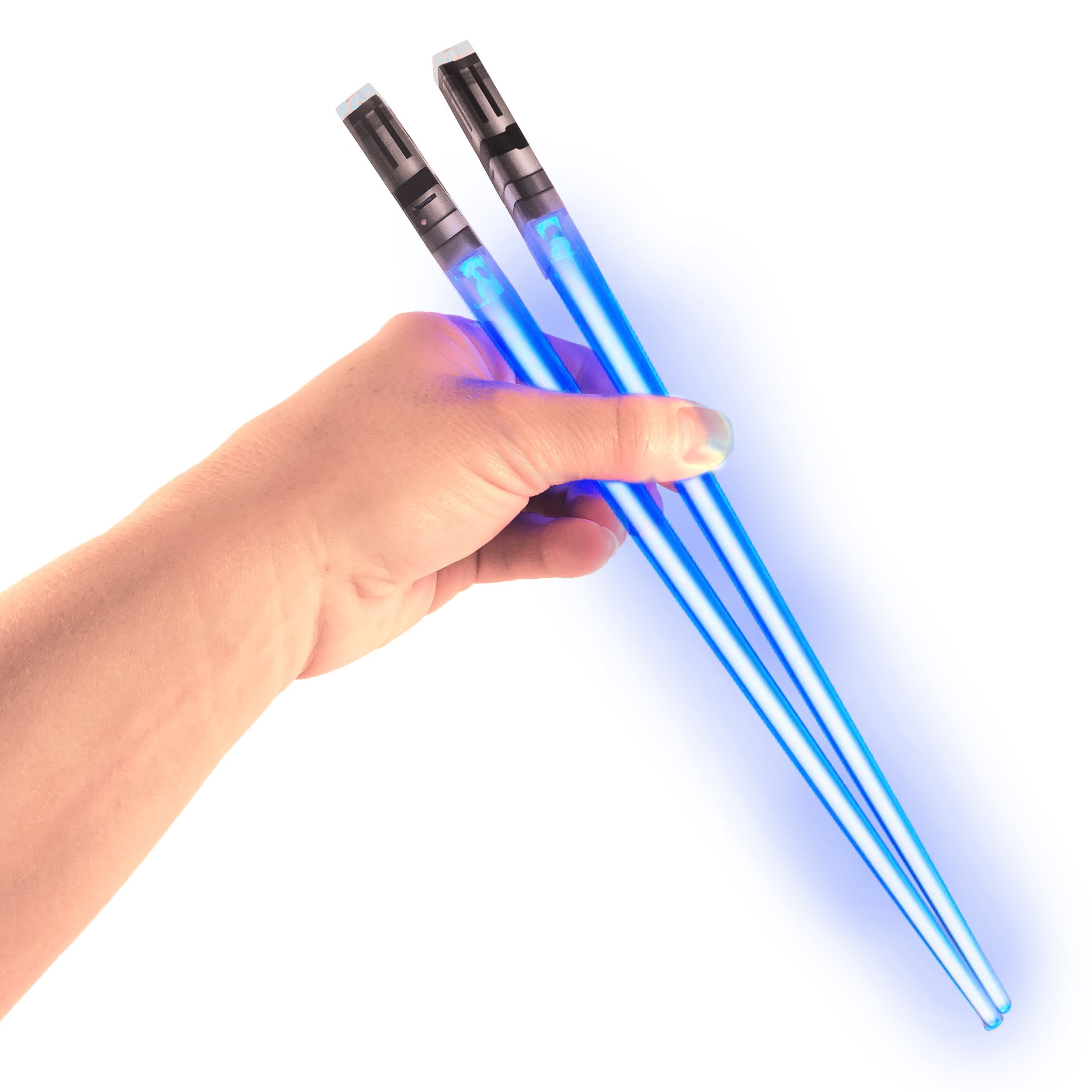 Lightsaber Led Light Up Chopsticks (1 Pair, Blue)