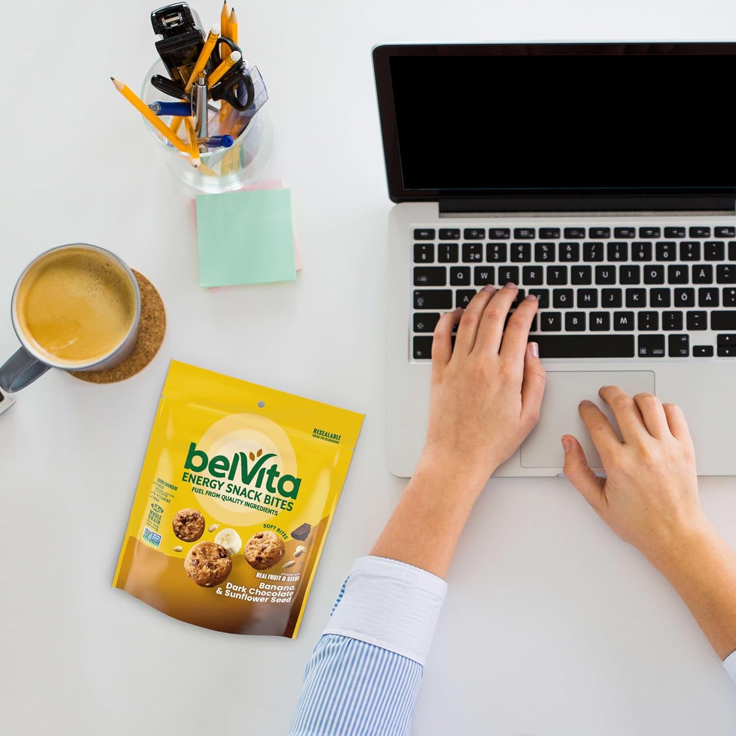 belVita Energy Snack Bites, Banana, Dark Chocolate and Sunflower Seed, 5 oz